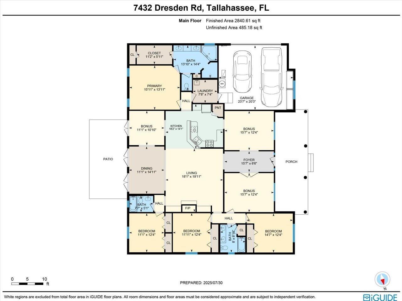 Tallahassee, Florida, 32309, United States, 4 Bedrooms Bedrooms, ,3 BathroomsBathrooms,Residential,For Sale,1805421