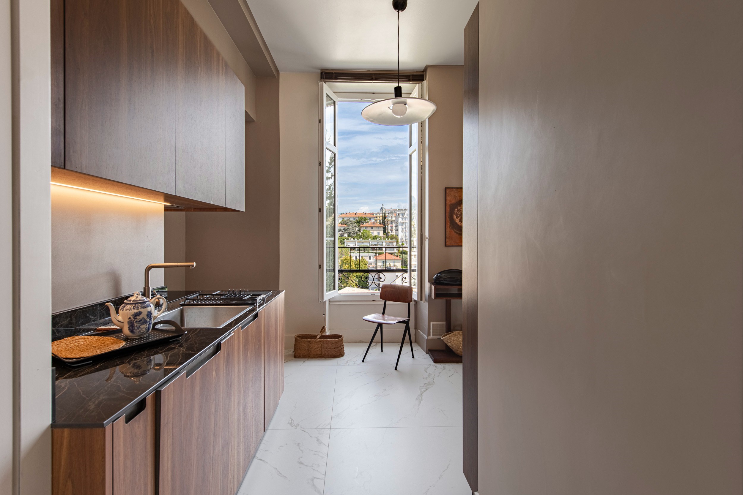  Nice Cimiez bourgeois apartment, historic building balcony open view near centre - 物件實景