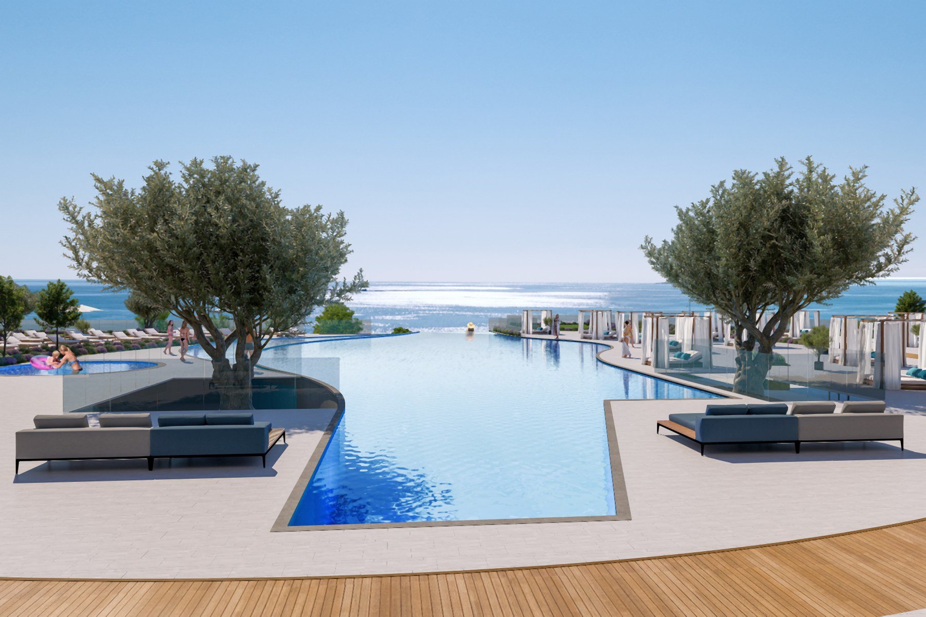  Beachfront Penthouse with a Private Terrace in Cavalli Tower Limassol - 物件實景