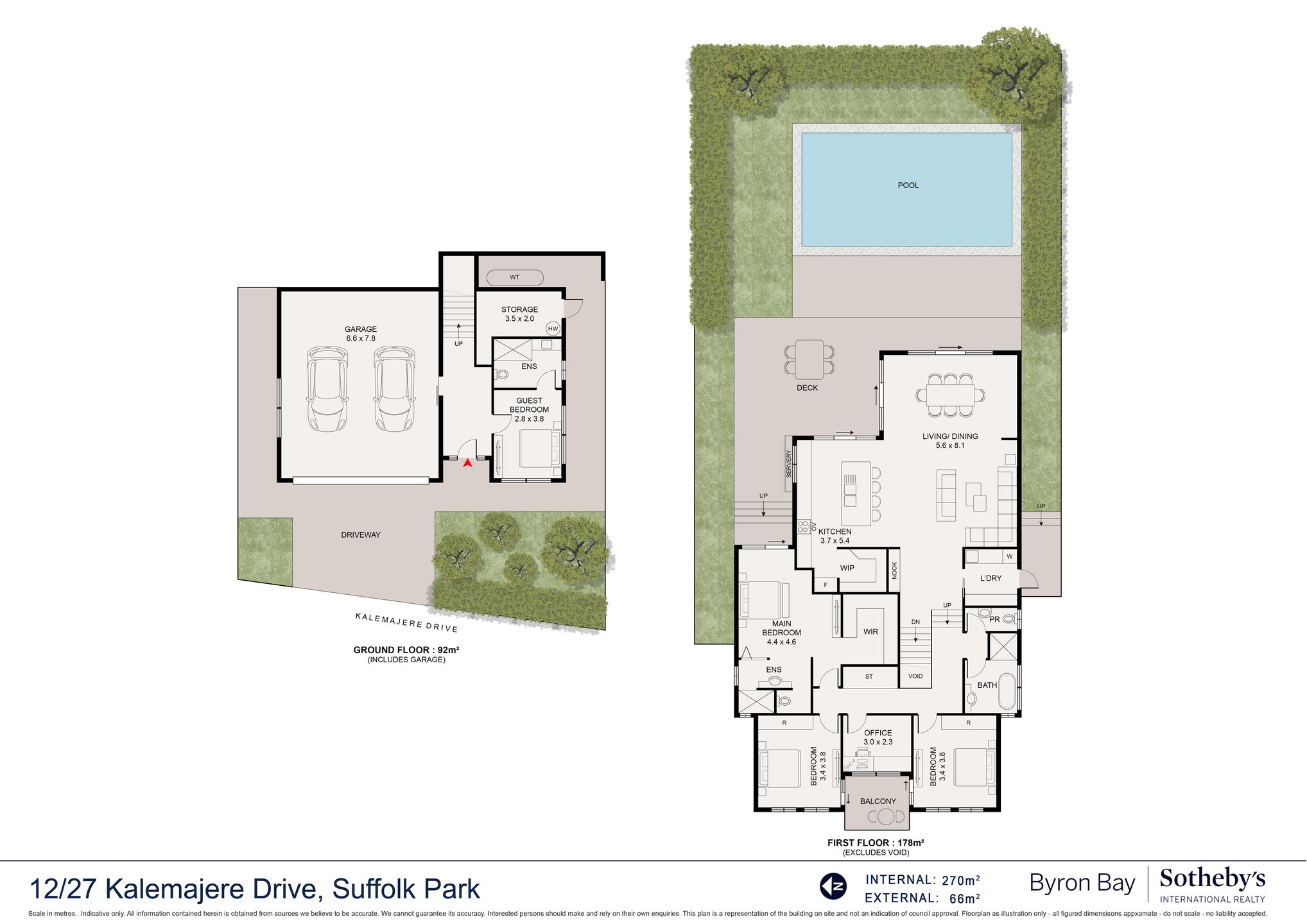  12/27 Kalemajere Drive, Suffolk Park - 物件實景