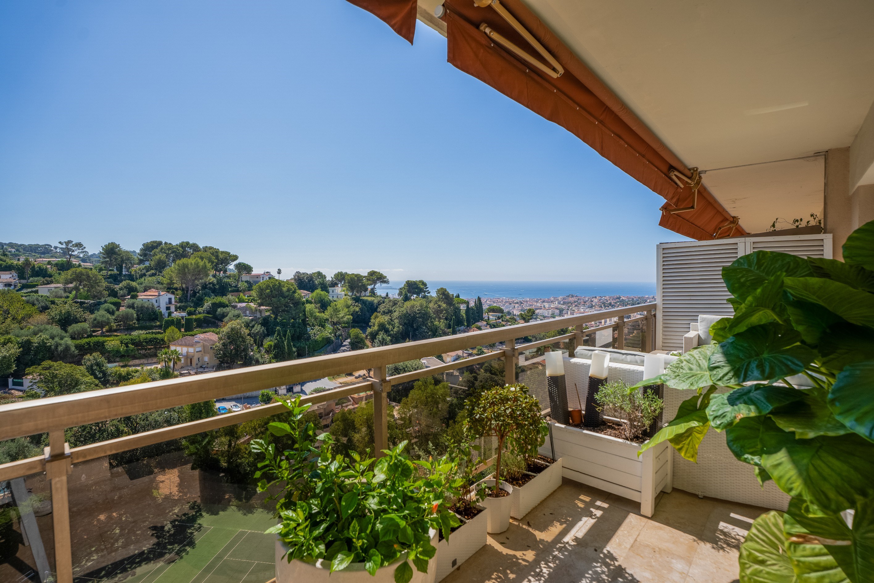  Le Cannet near Cannes sea view apartment with terrace in luxury residence - 物件實景