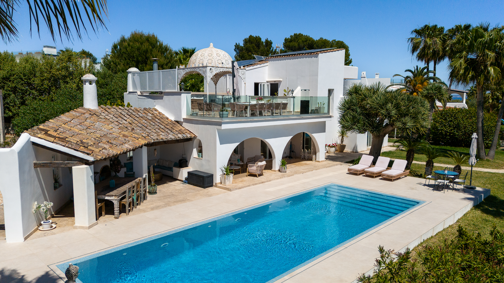  Mediterranean villa just steps from the sea in Sol de Mallorca - 物件實景