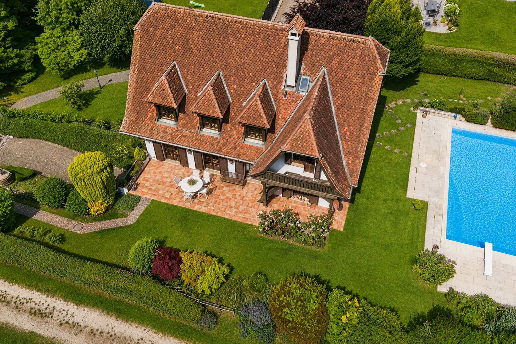  Village house with lake and Mont Blanc views - 物件實景