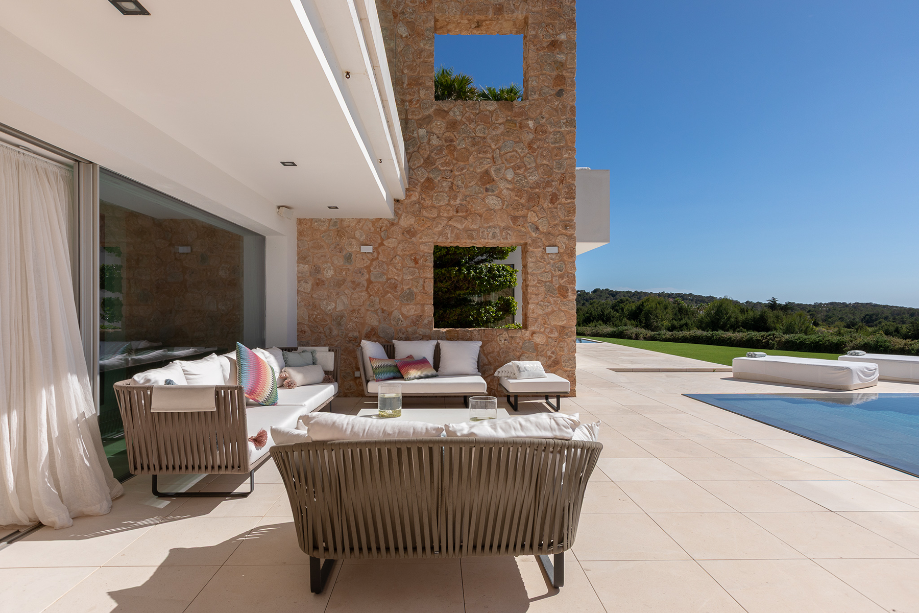  Villa with sea views in Cala Conta, Ibiza - 物件實景