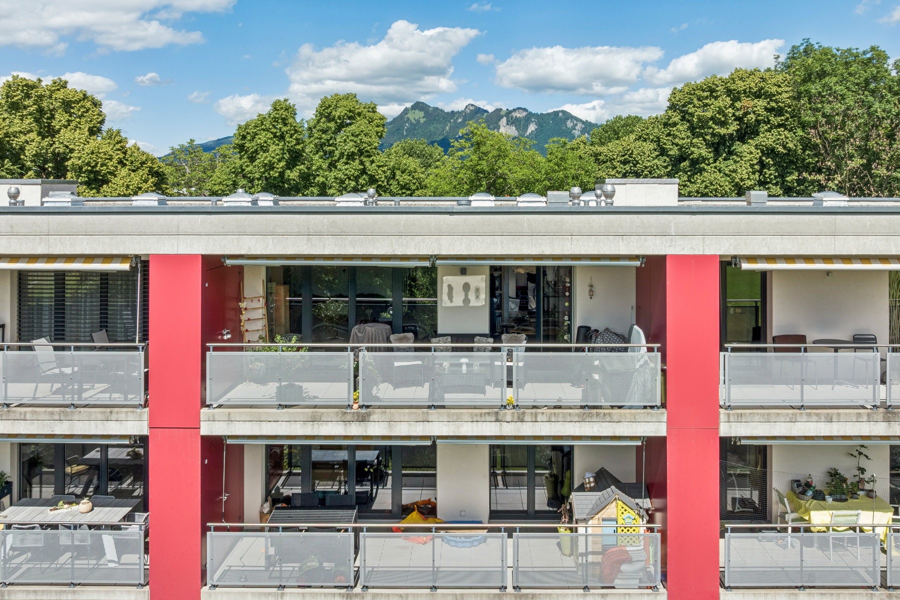  Beautiful 3.5-room apartment with an 18 m² balcony in La Tour-de-Trême - 物件實景