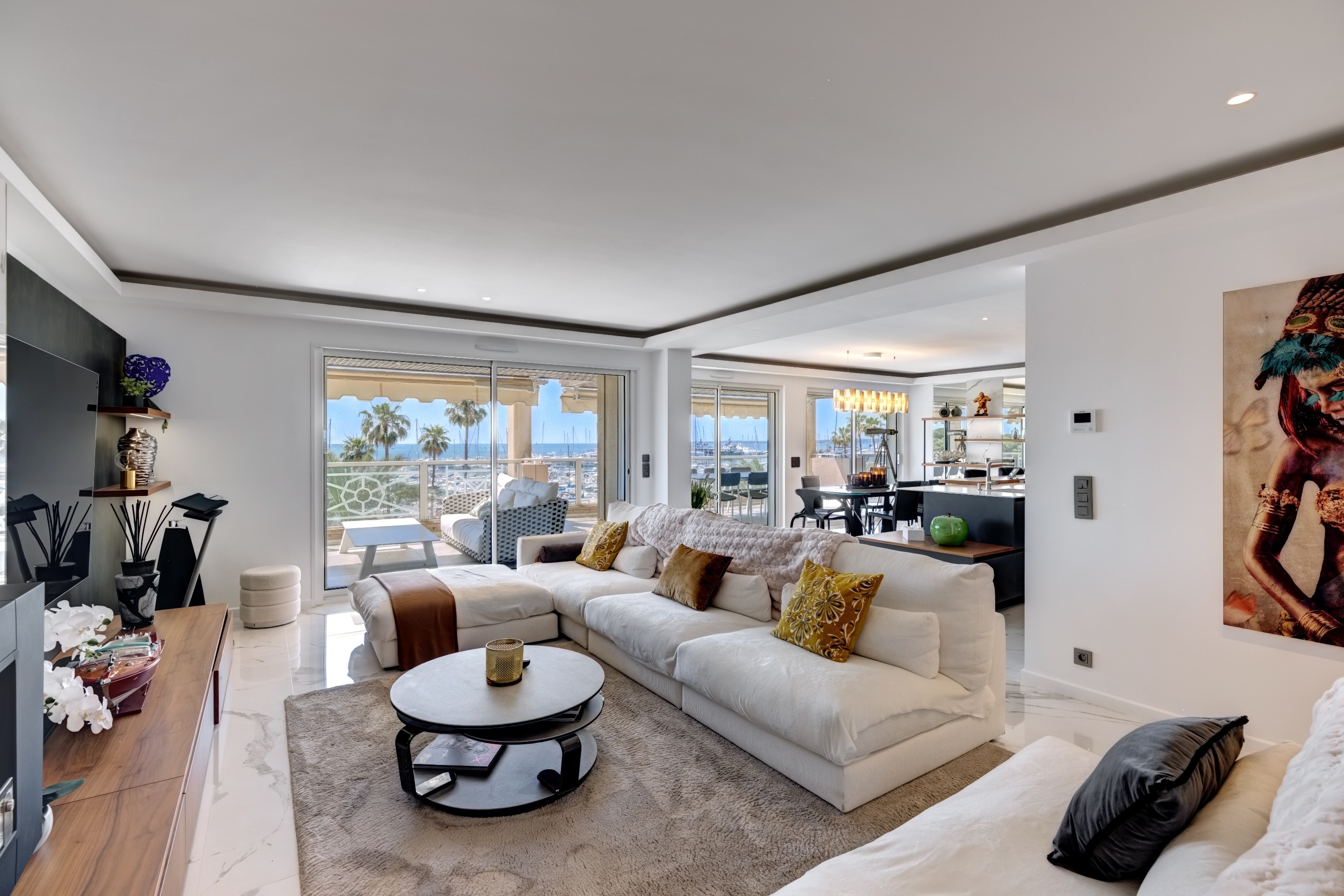  Golfe-Juan luxury apartment with panoramic sea views, private lift and rooftop … - 物件實景