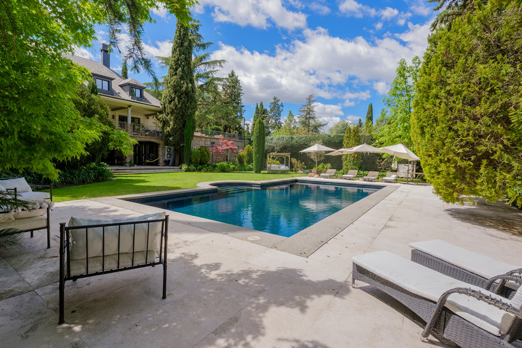  Villa with pool and garden in Somosaguas - 物件實景