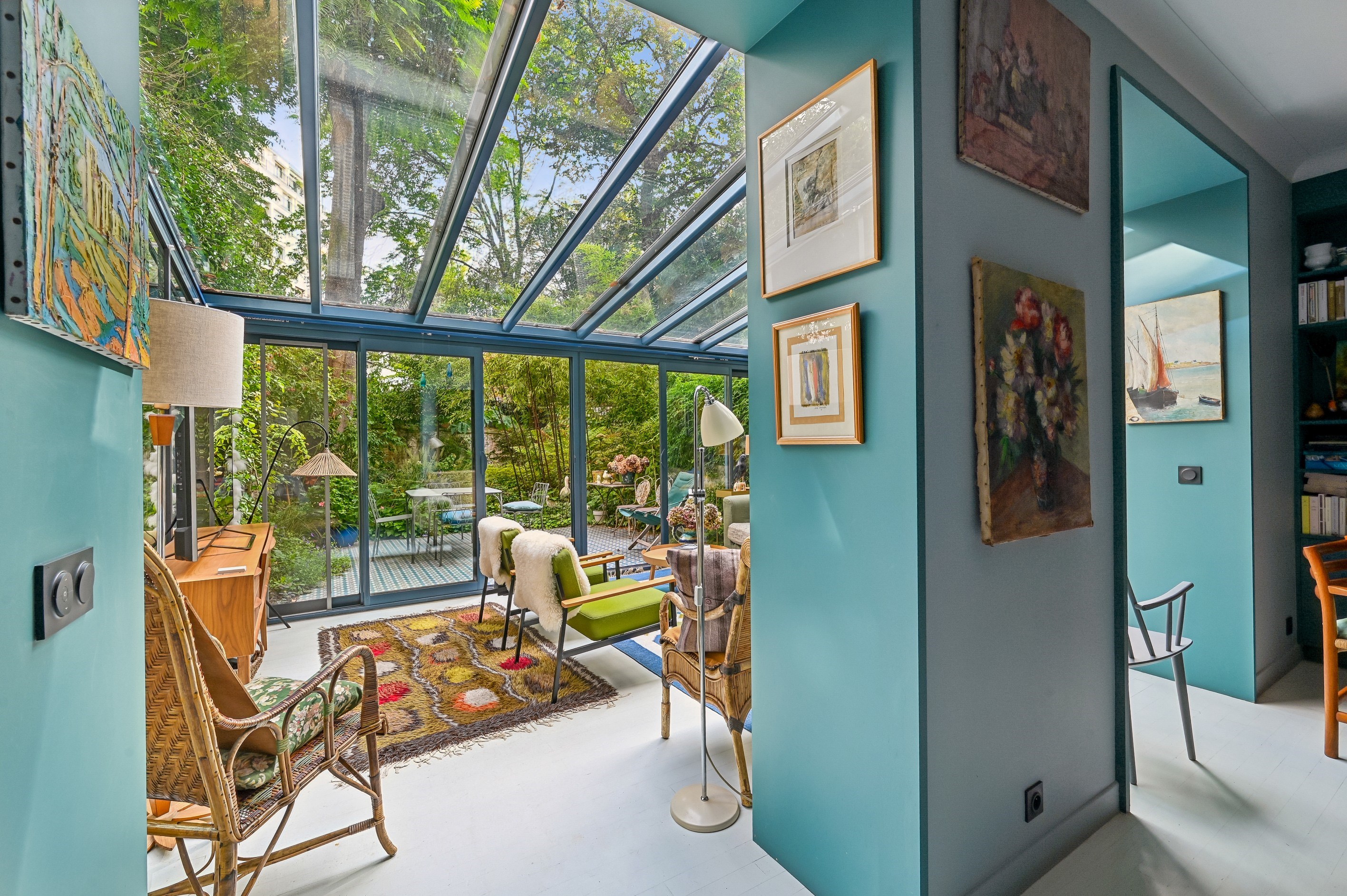  PARIS XVI - AUTEUIL JASMIN: TWO-BEDROOM APARTMENT WITH GARDEN - 物件實景