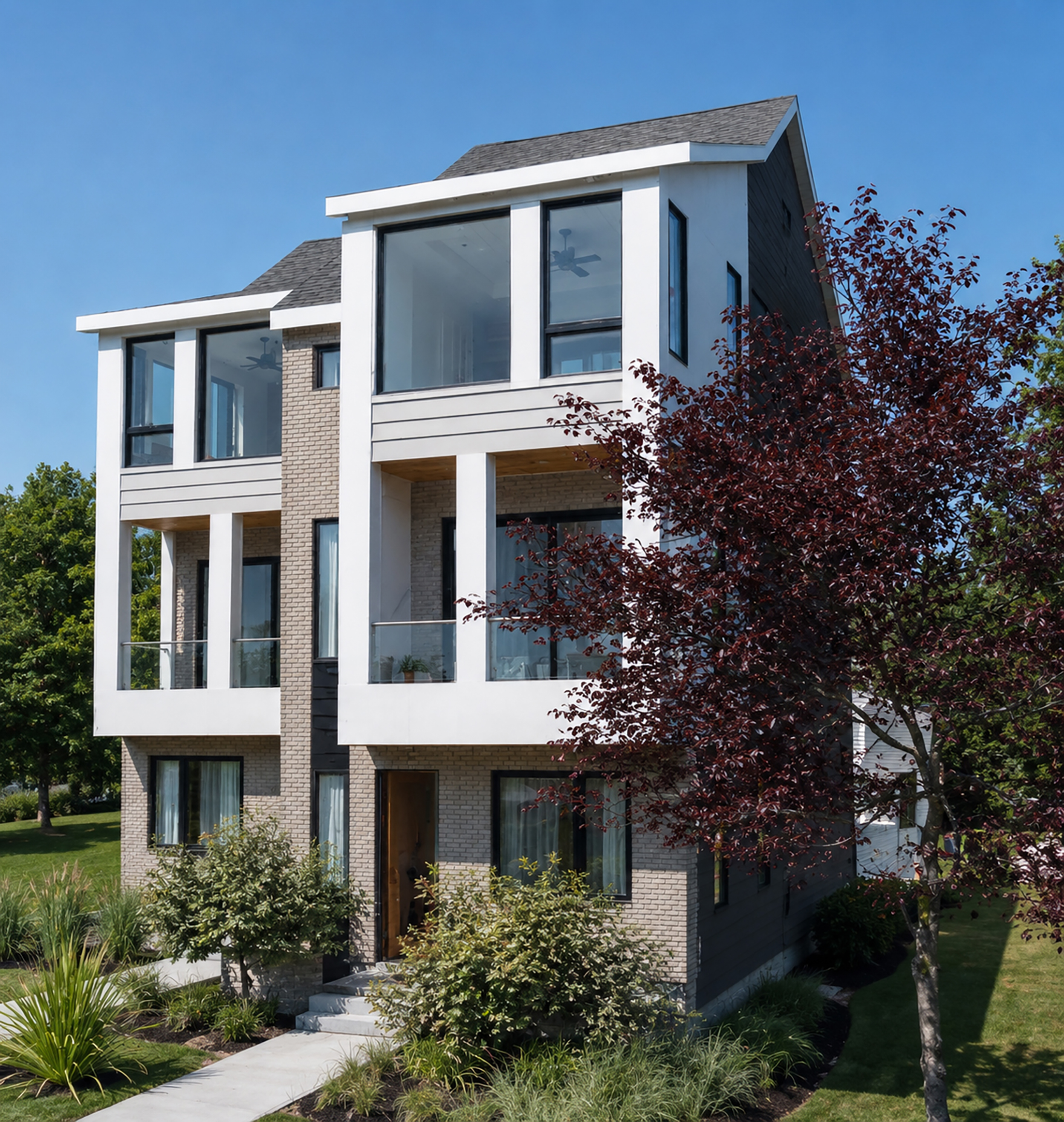  New Construction Contemporary Townhome - 物件實景