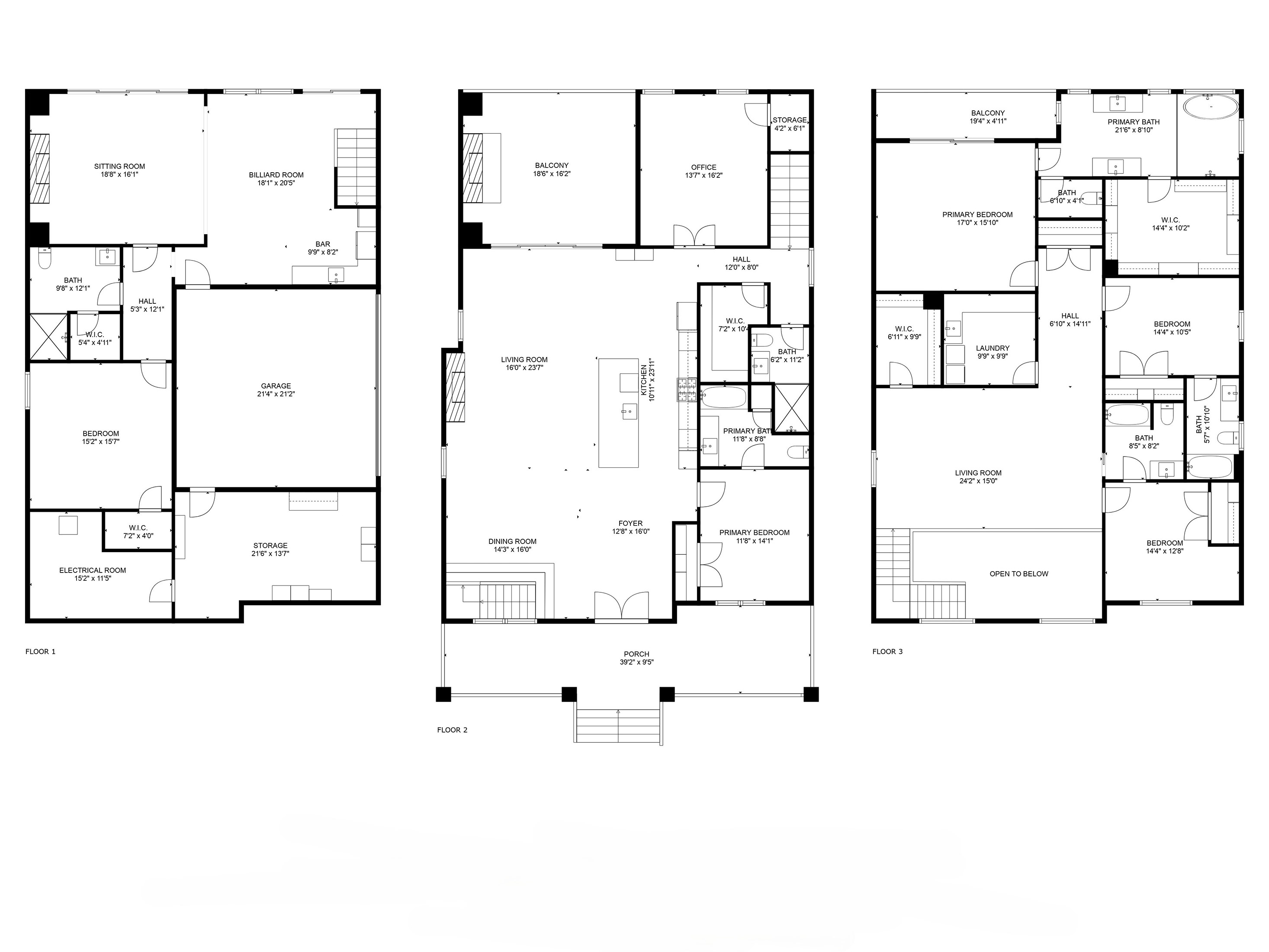  Striking Three Story Custom-built Home Redefines Modern Luxury - 物件實景