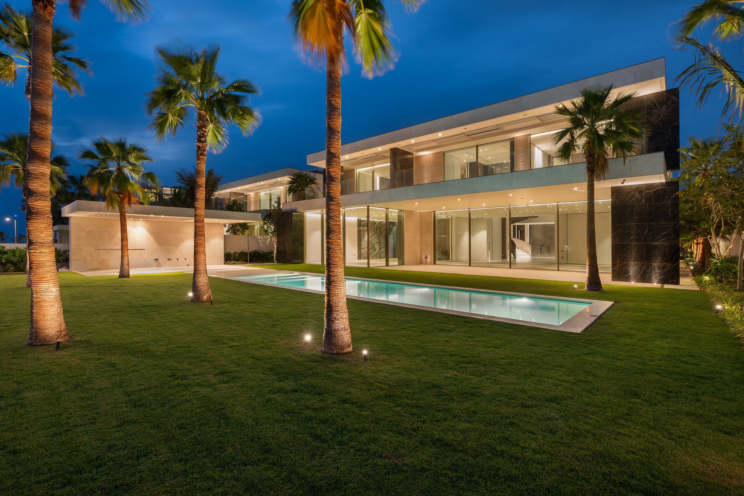  Chic Ultra-Exclusive EOME Villa On Palm Jumeirah - 物件實景