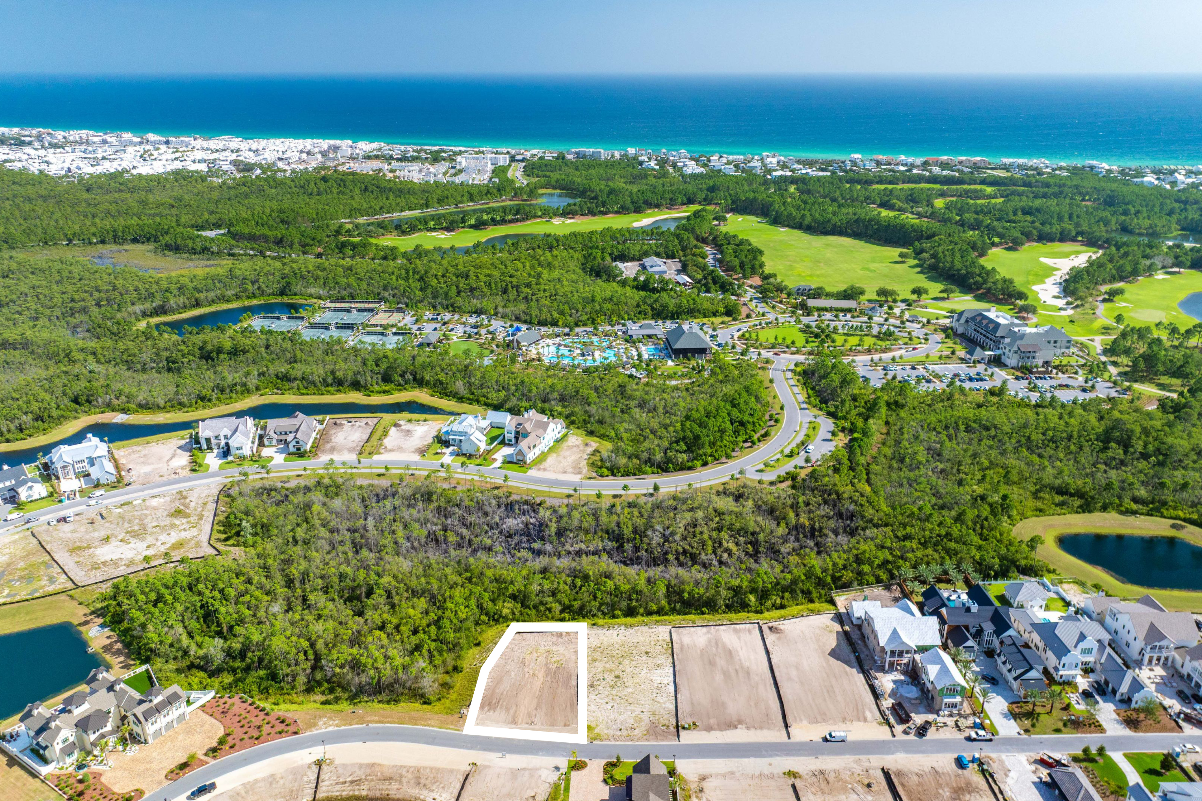  Rare Nearly Half-Acre Homesite in Gated 30A Community - 物件實景