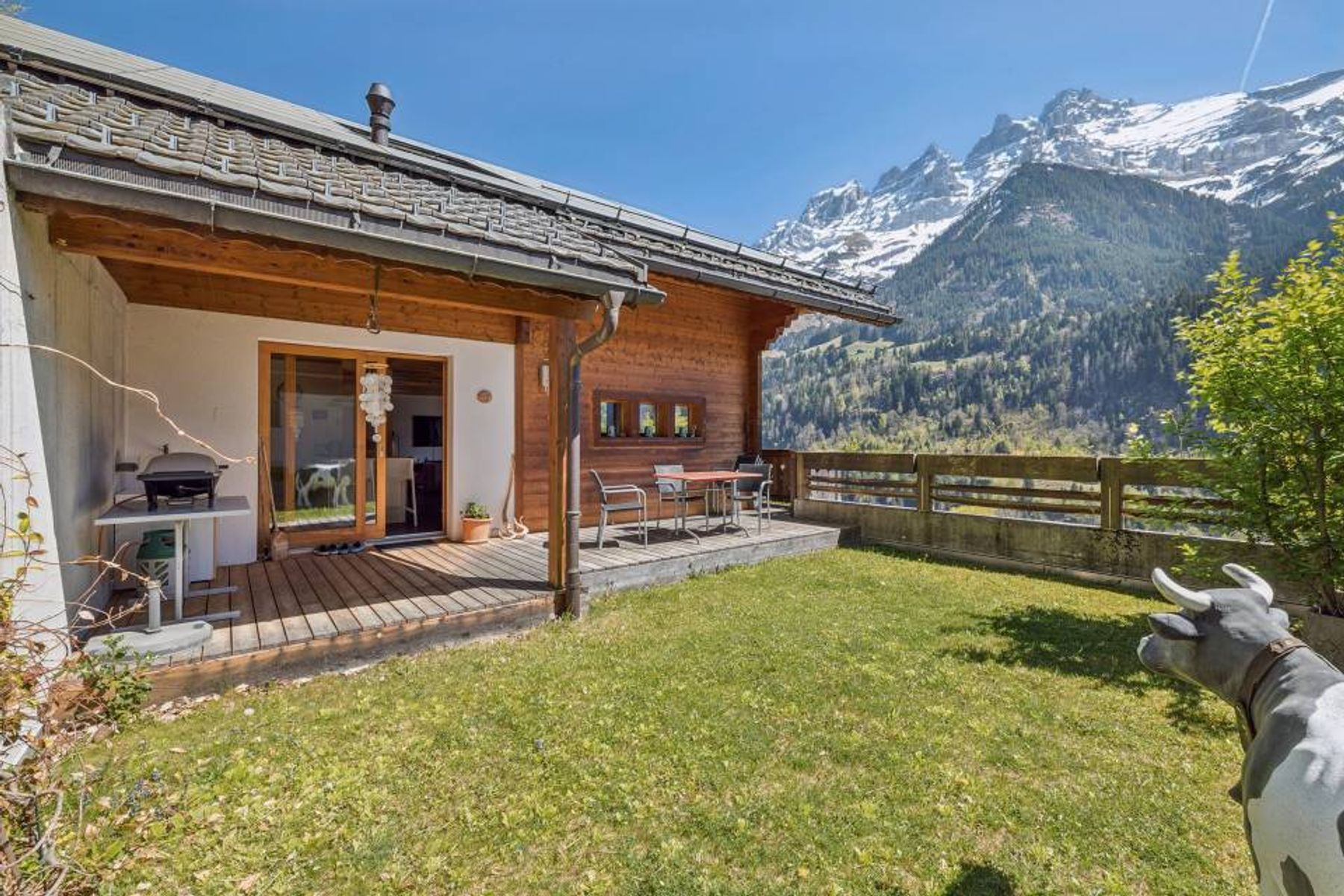  Magnificent chalet with breathtaking views of the Dents du Midi mountains - 物件實景