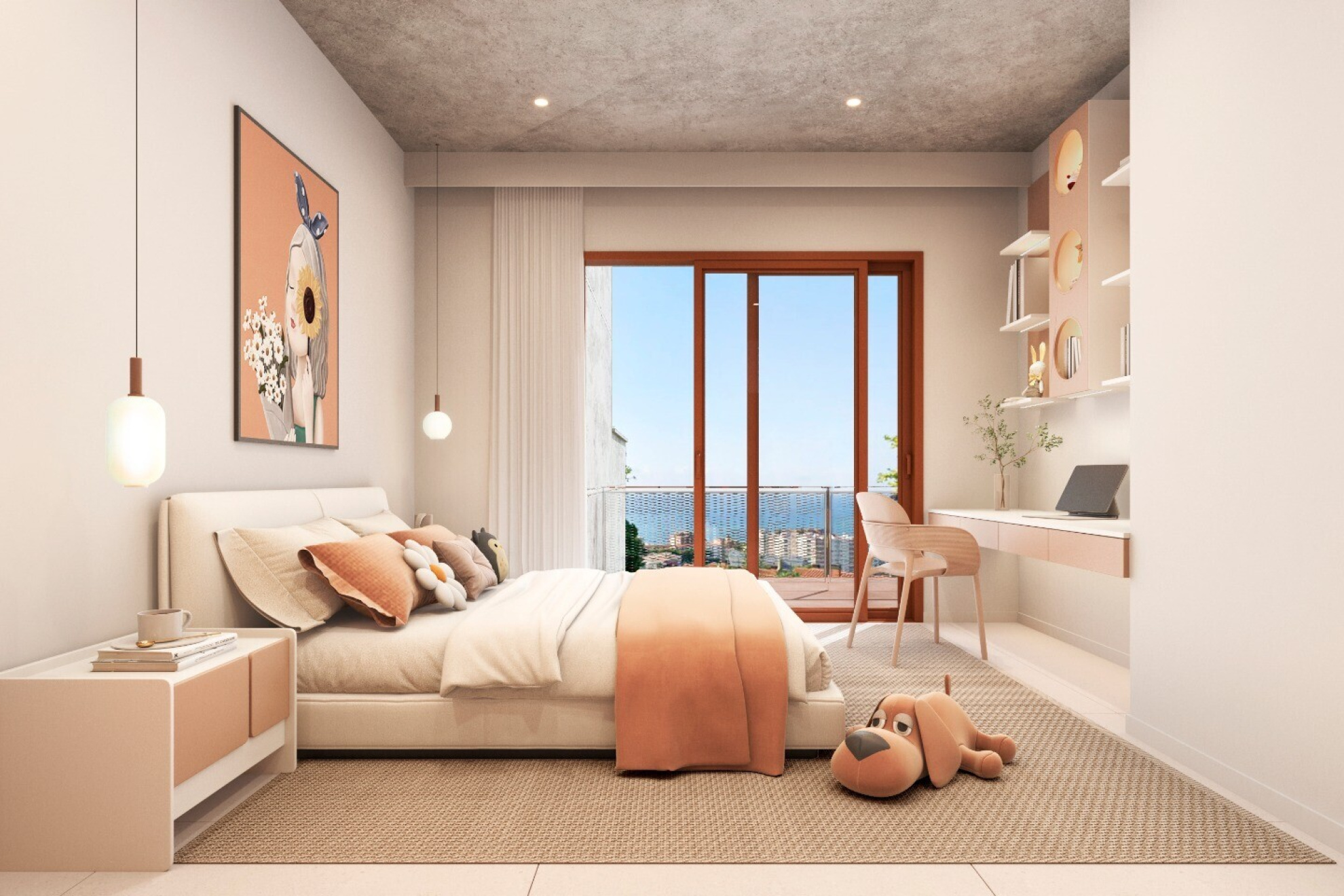  Designer house with panoramic sea views in Caldes d