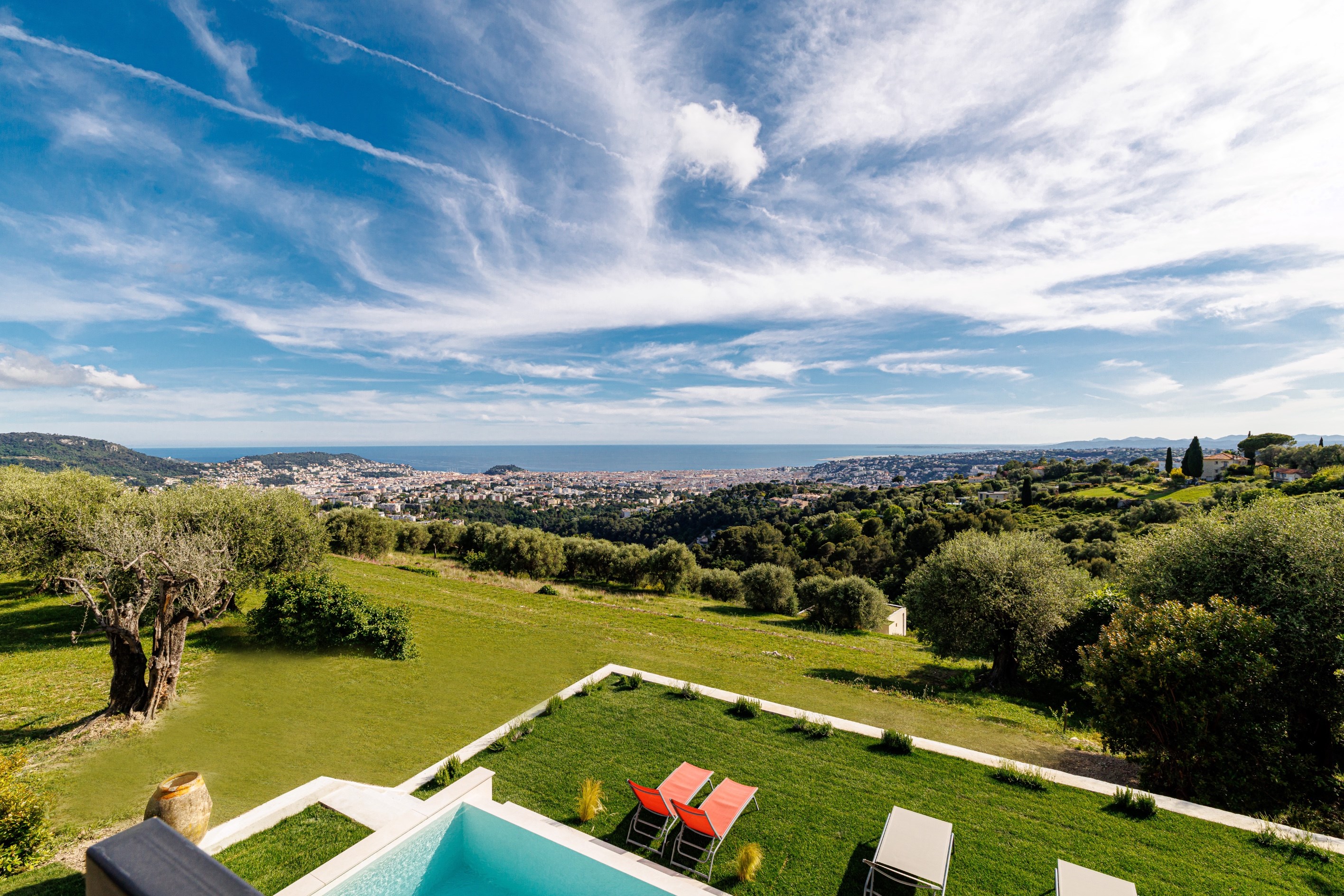  Gairaut : exceptional contemporary villa with panoramic sea views - 物件實景