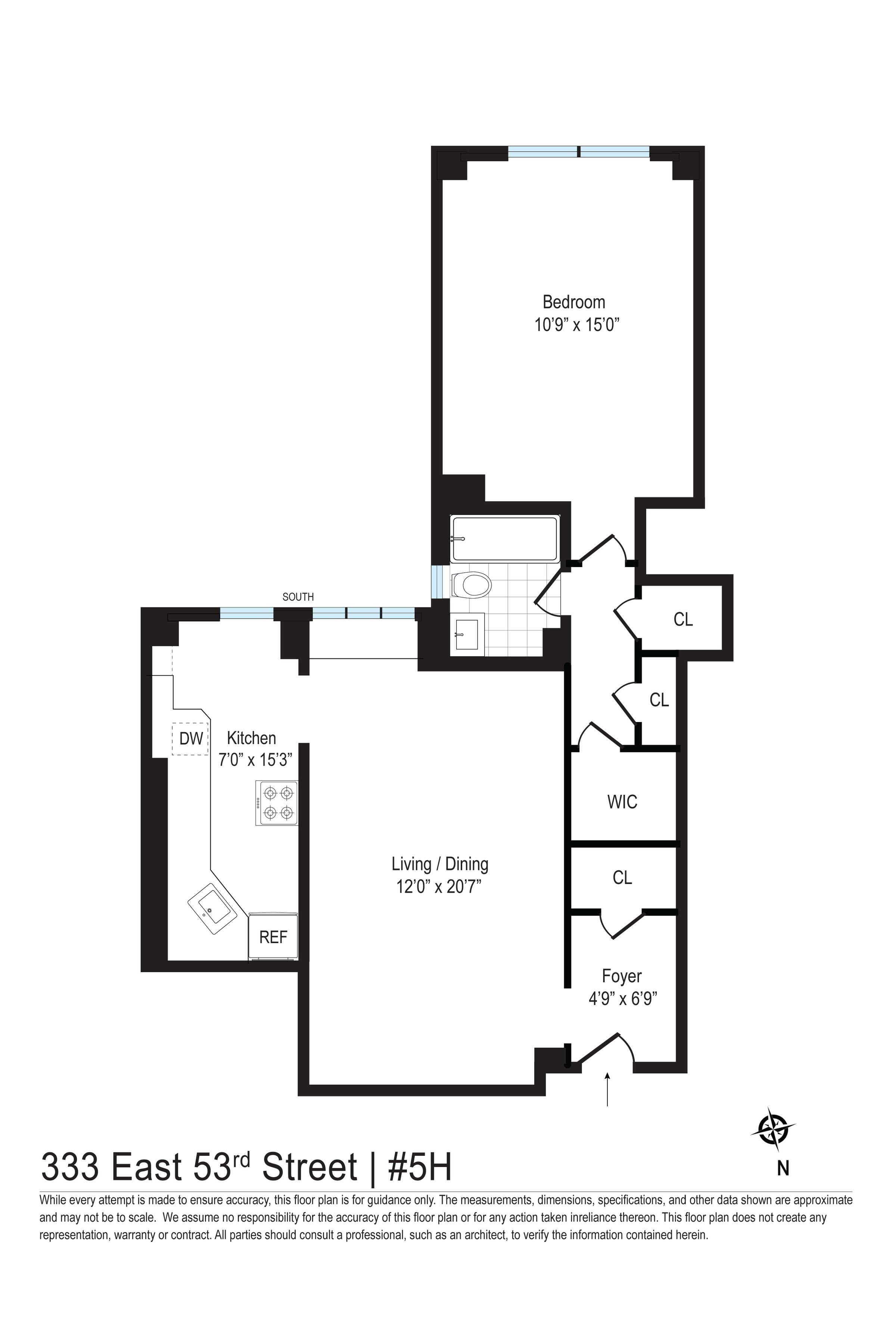 Sophisticated Sun-Filled Pre-War One Bedroom - 物件實景