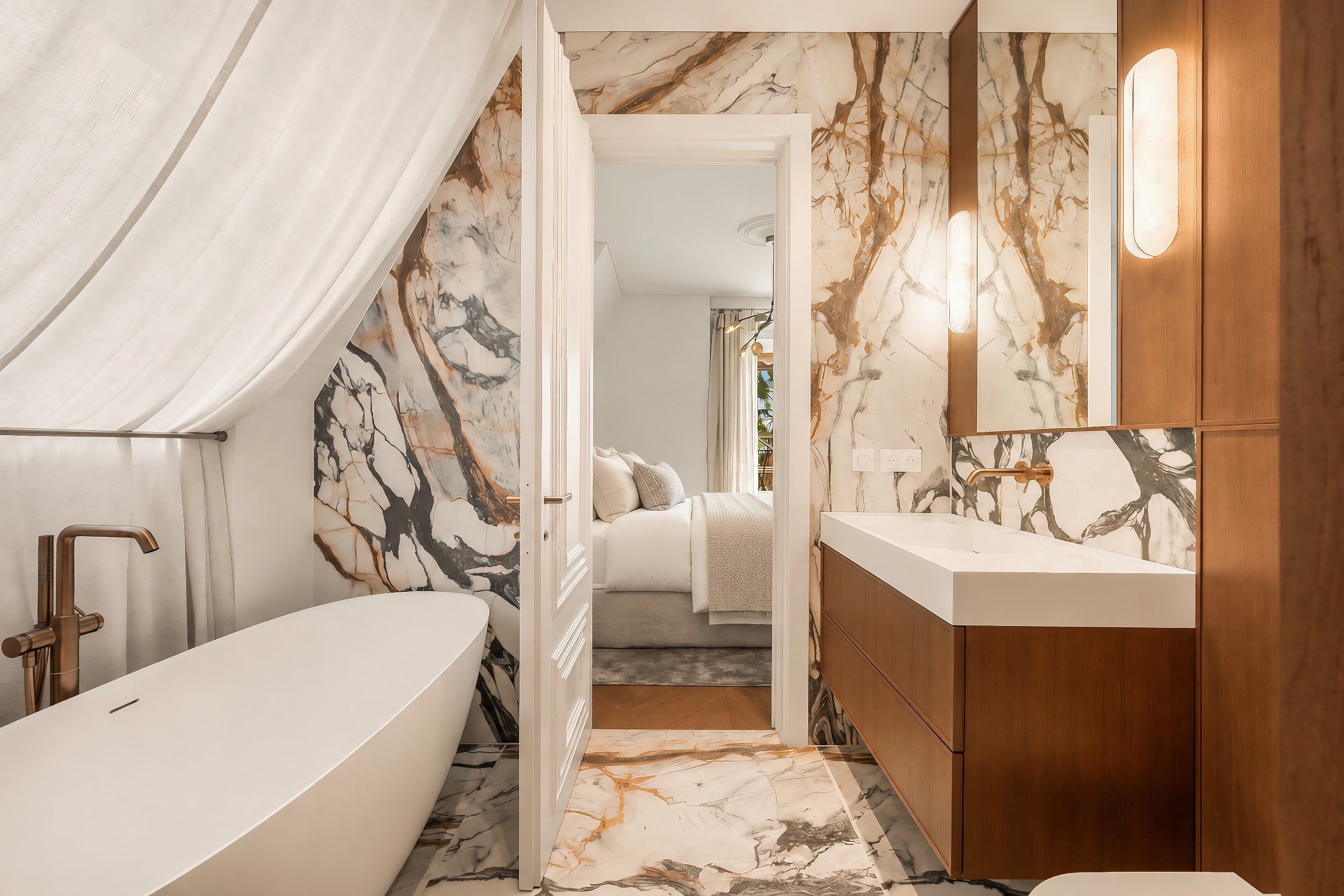  CO EXCLUSIVE CANNES CALIFORNIE Elegant 2 Bedroom Apartment  in a Belle Epoque B… - 物件實景