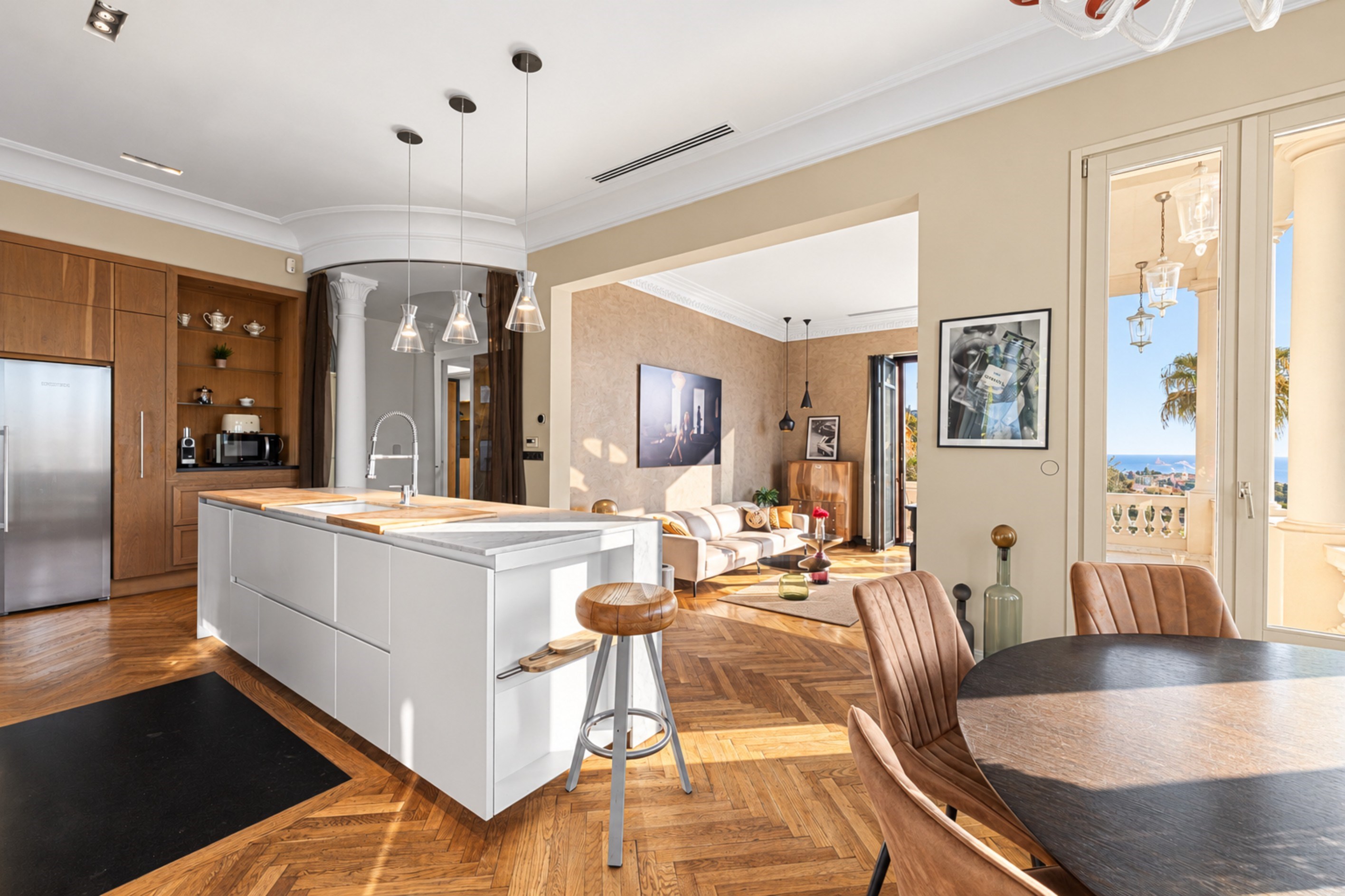  Magnificent Belle Époque villa with 5 bedroom suites, pool and sea view - 物件實景
