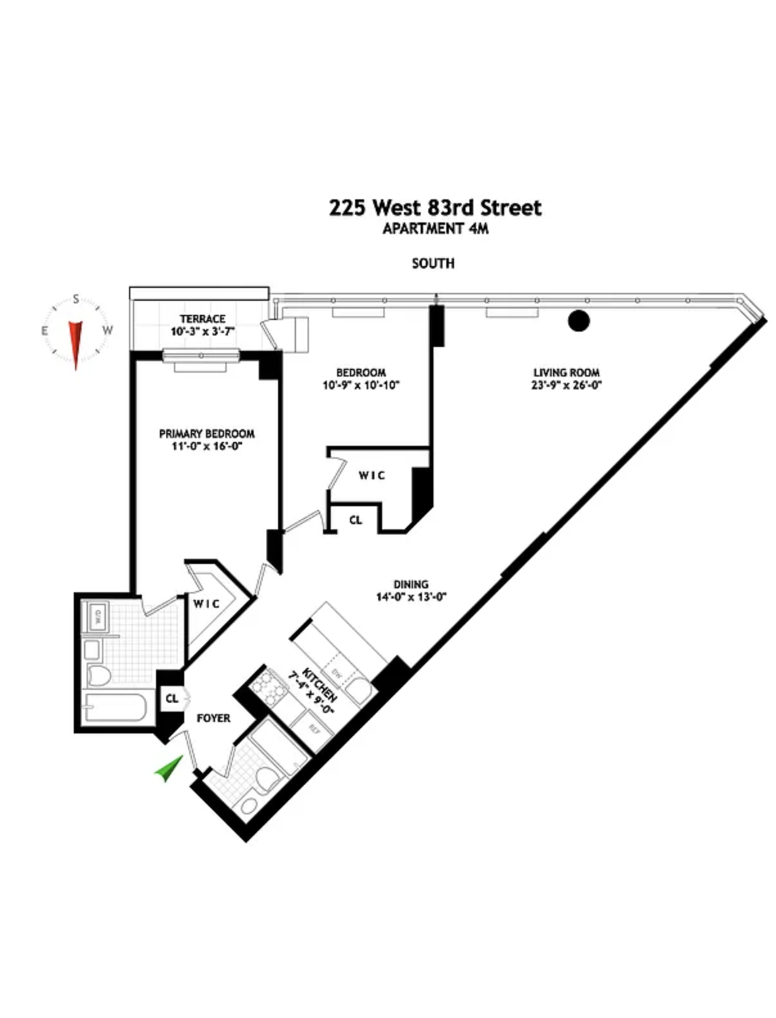  Sunlit Luxury 2BR Condo on the UWS - 物件實景