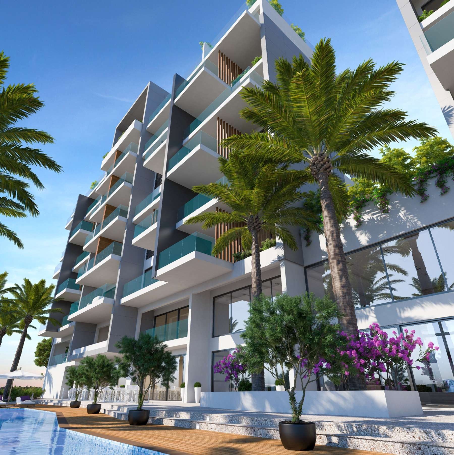  Top-Floor Penthouse with Expansive Roof Garden in Tombs of the Kings, Pafos - 物件實景