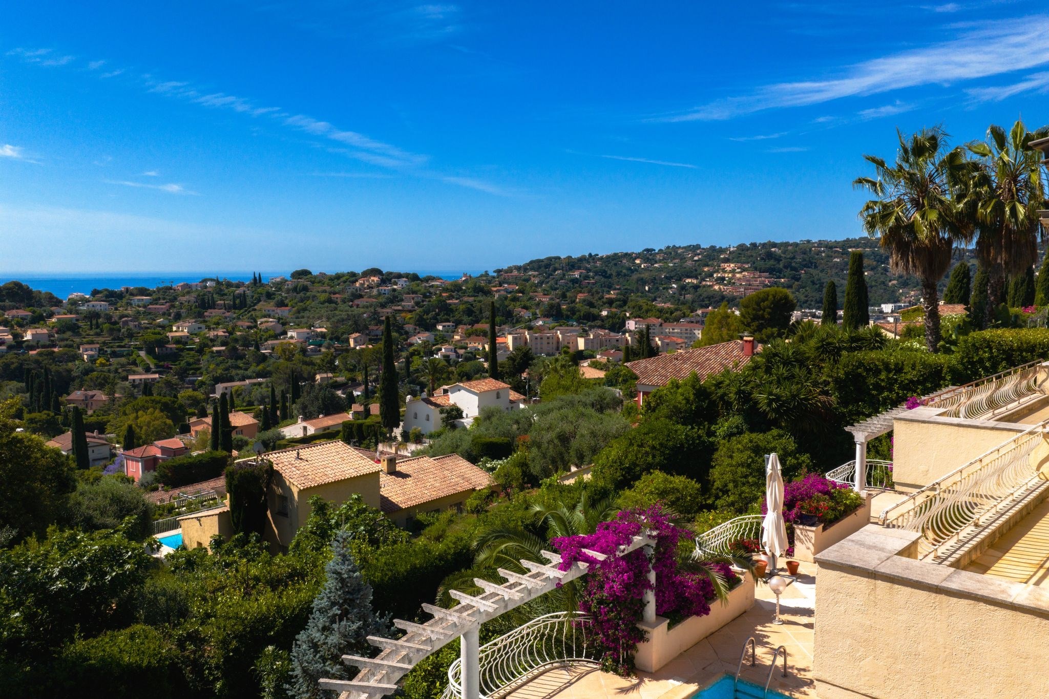  Panoramic sea view villa with pool near Cannes and Cap d’Antibes - 物件實景