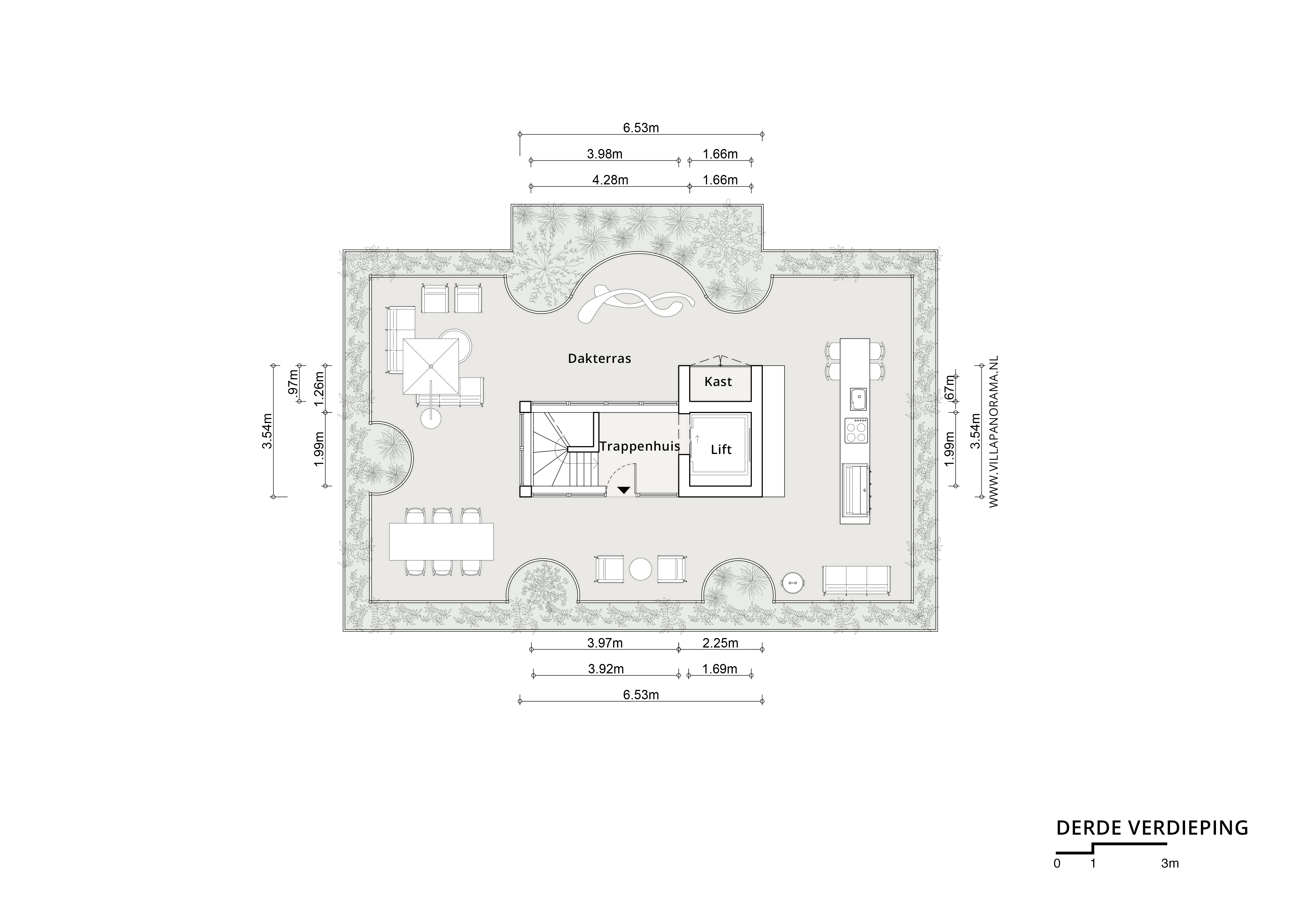  Penthouse Villa Vondel, ultimate living at Vondelpark Amsterdam - 物件實景