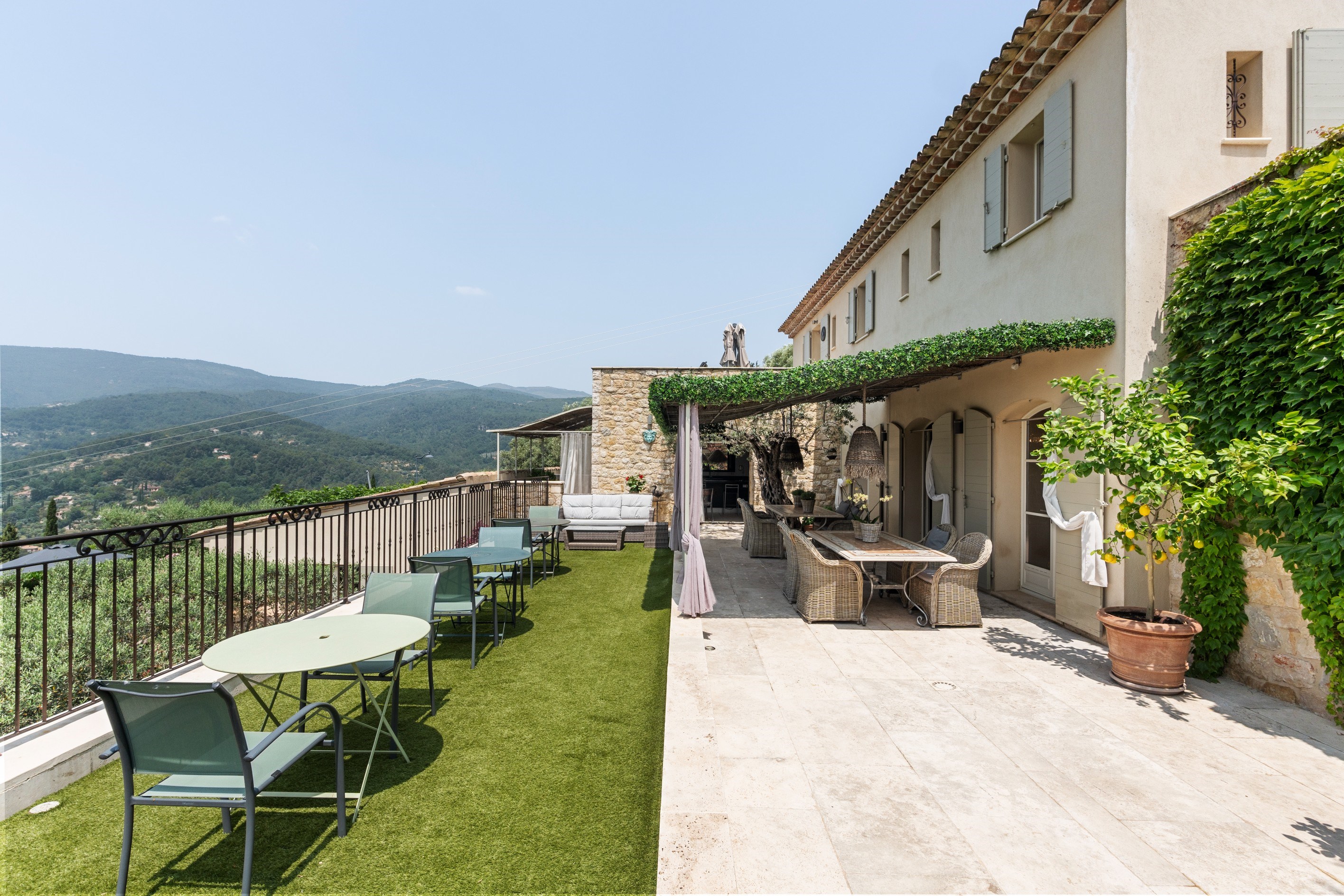  Elegant provençal estate with heated pool and views near Fayence village - 物件實景
