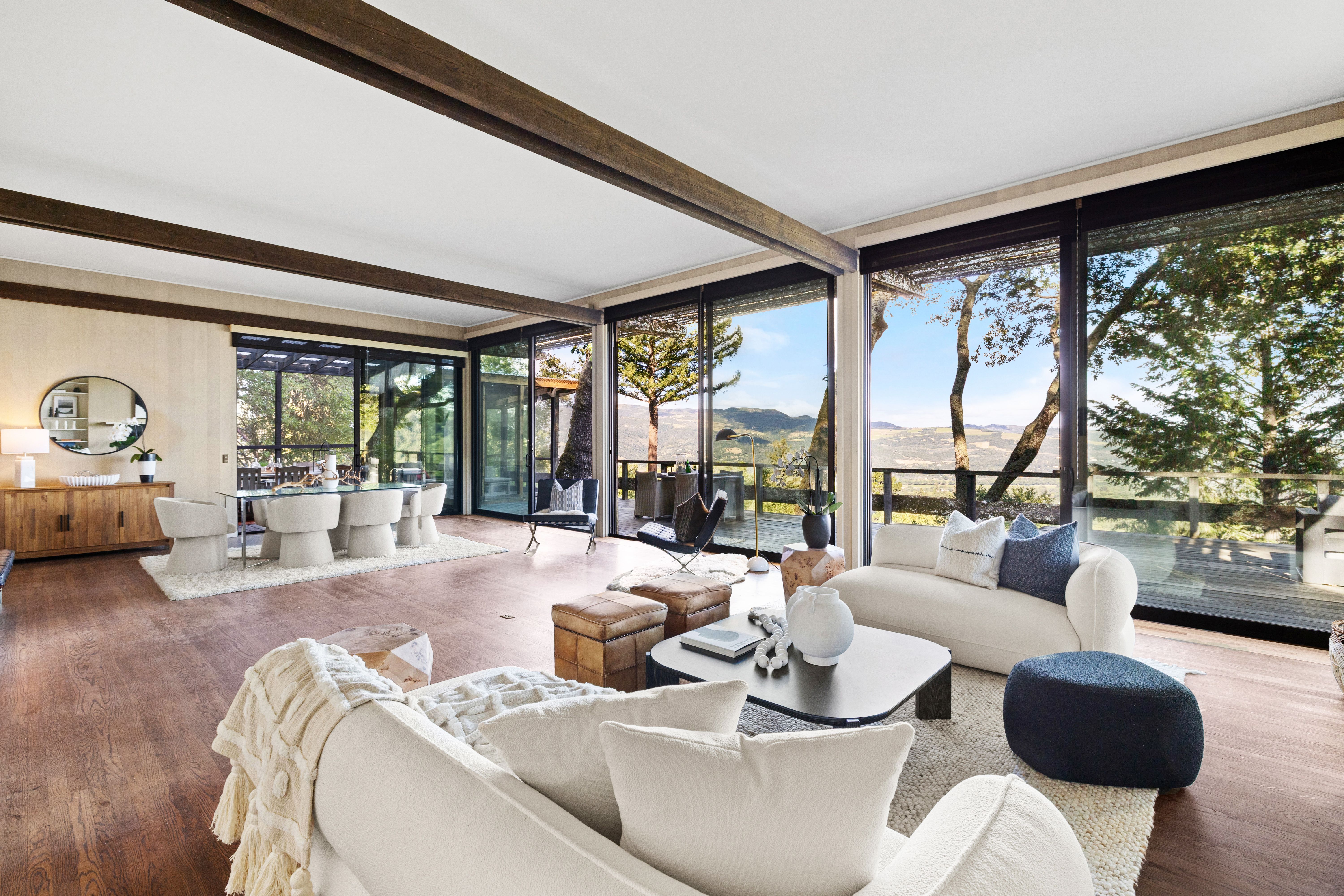  Iconic Mid-Century Retreat with Sweeping Sonoma Valley Views - 物件實景