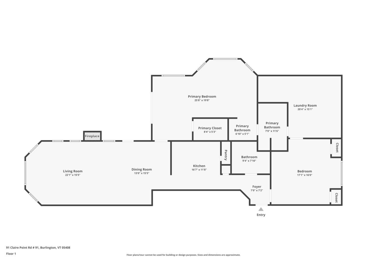Burlington, Vermont, 05408, United States, 2 Bedrooms Bedrooms, ,2 BathroomsBathrooms,Residential,For Sale,1902204