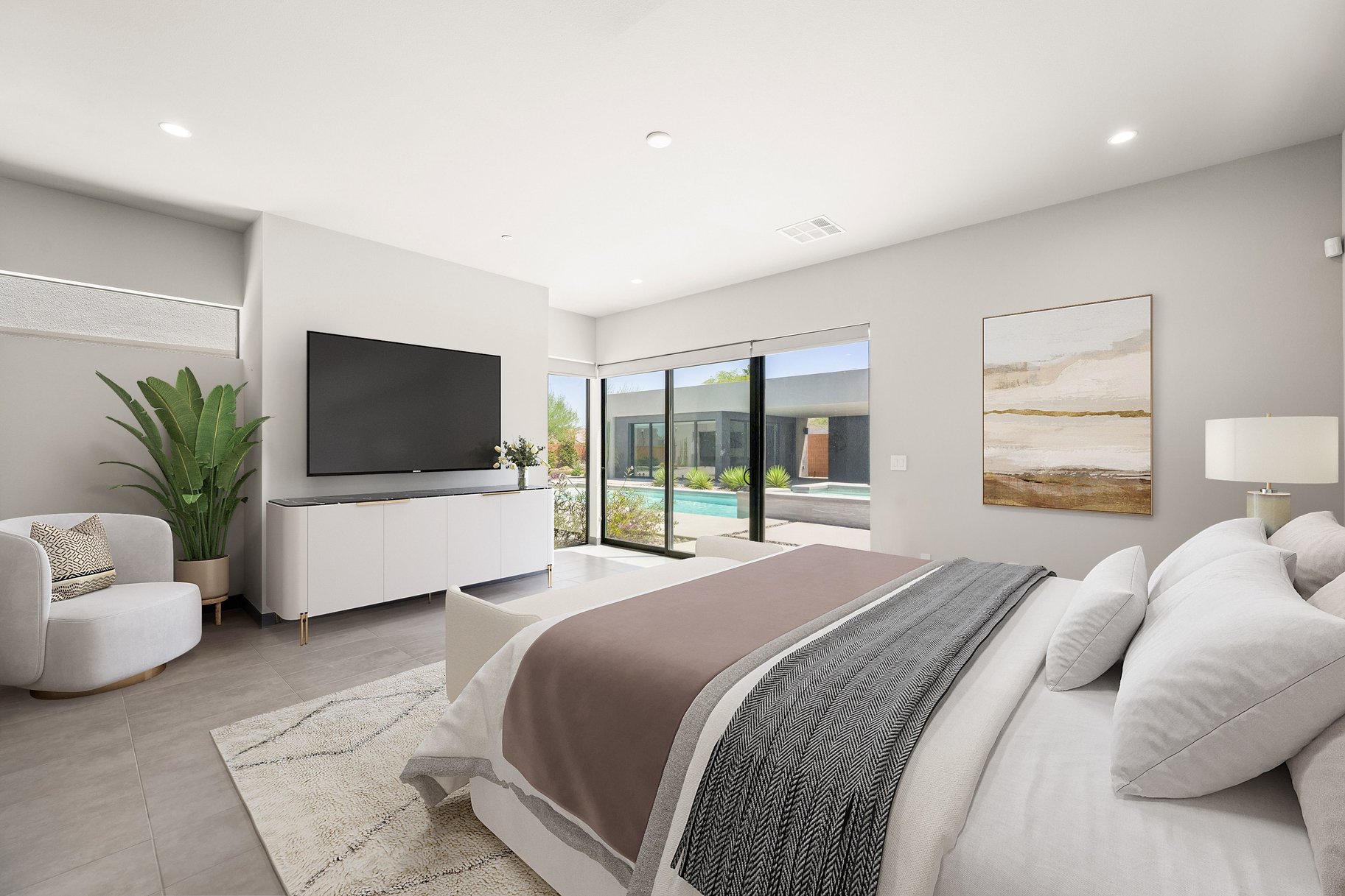  Private Contemporary Masterpiece in Las Vegas