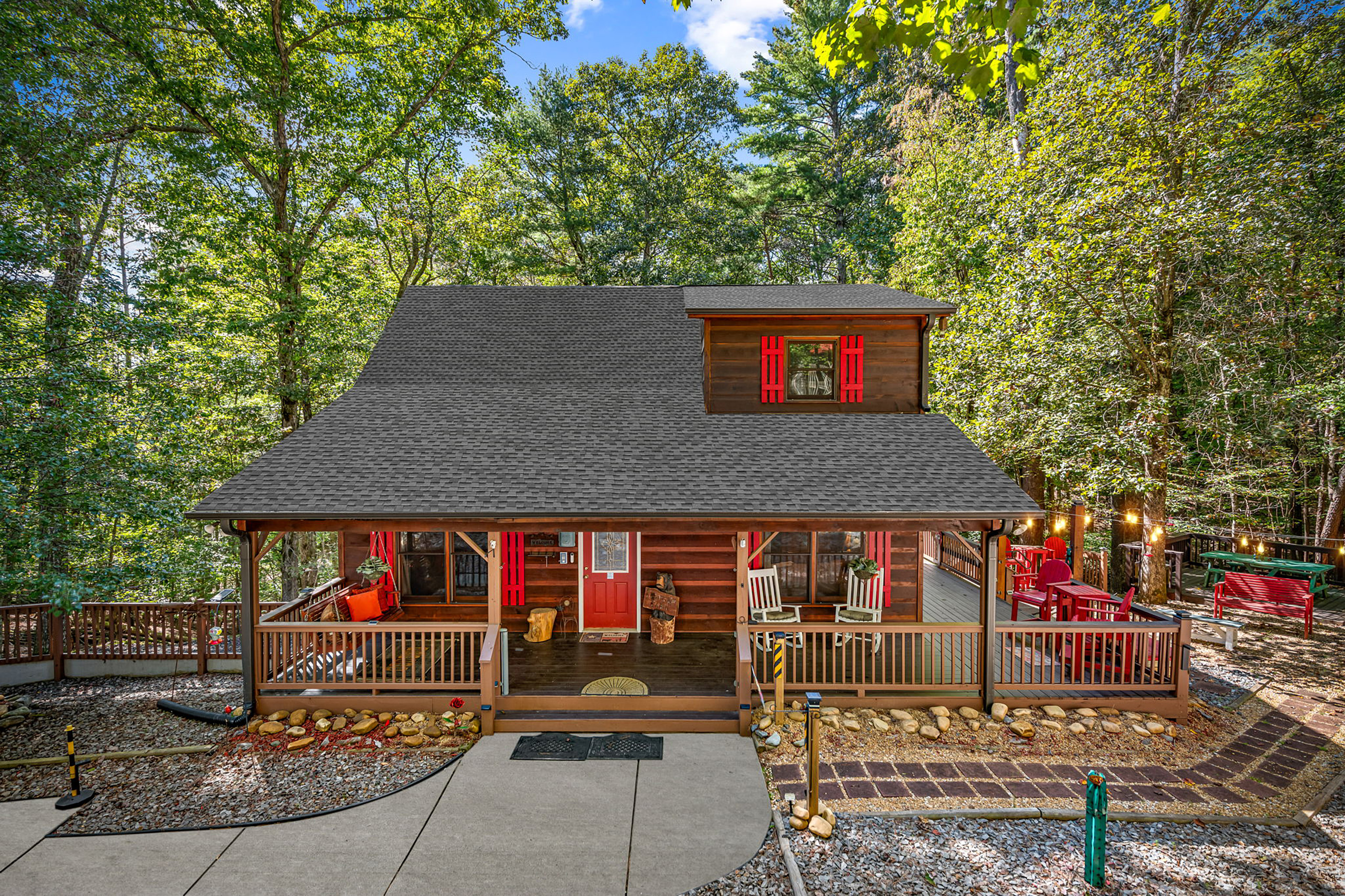 Cozy Cabin Charm Meets Resort Style Living 