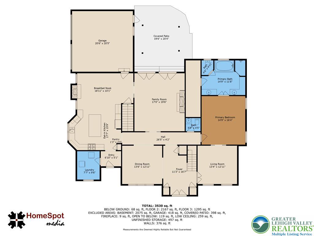 Palmer Twp, Pennsylvania, 18045, United States, 4 Bedrooms Bedrooms, ,4 BathroomsBathrooms,Residential,For Sale,1898728