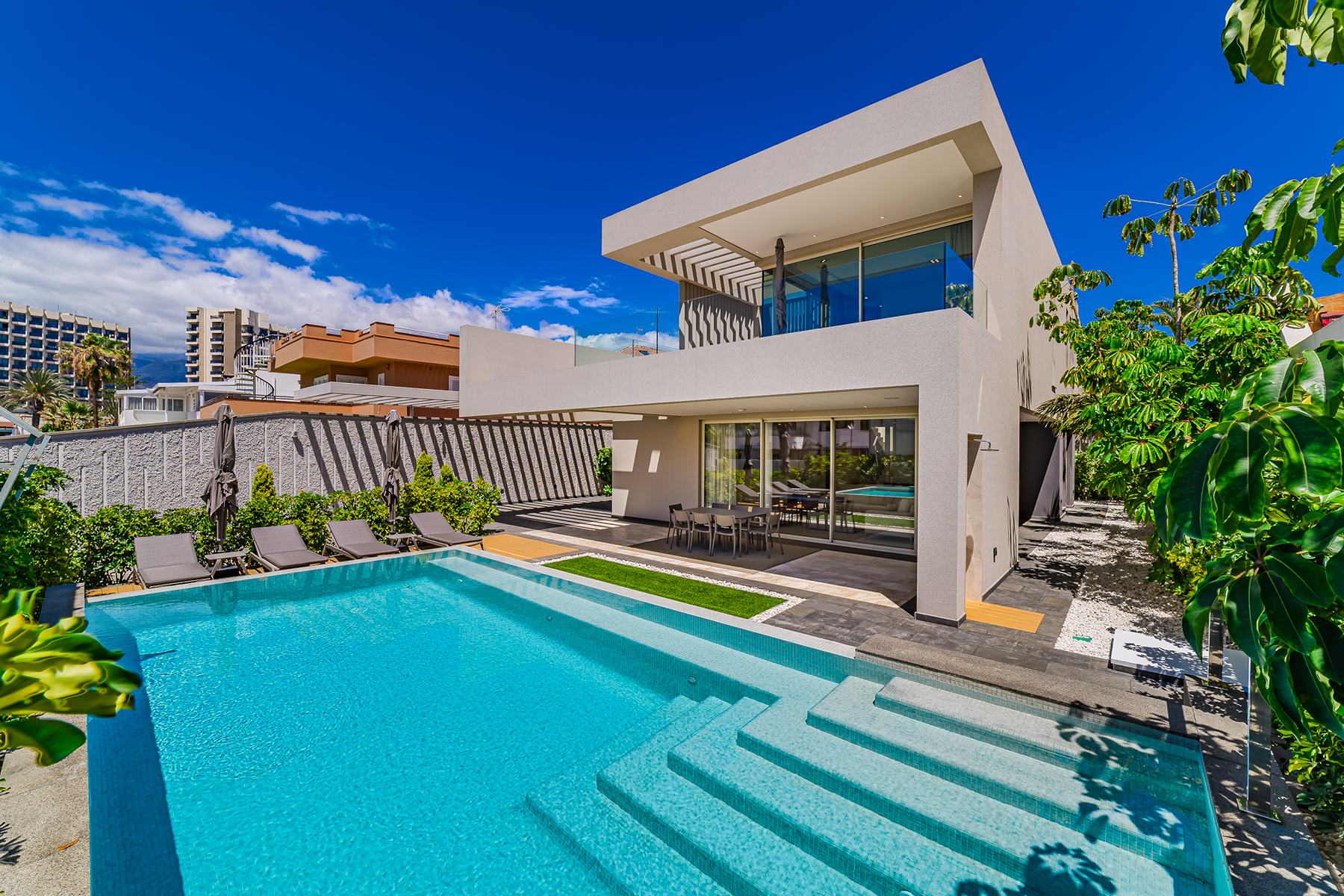  Contemporary villa with sea views in the South of Tenerife - 物件實景