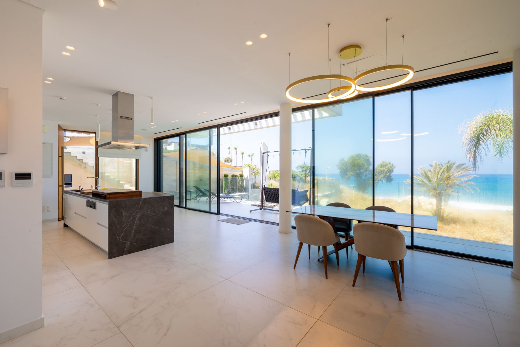  Four Bedroom Sea View Modern Villa with Private Pool in Pafos - 物件實景
