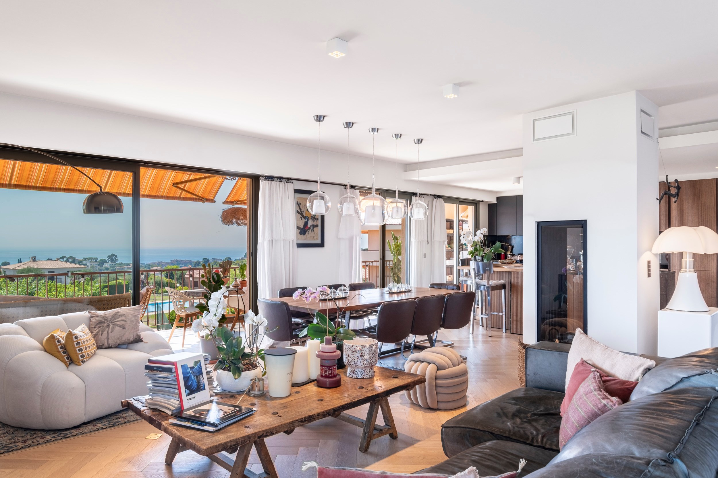  Exceptional apartment in Fabron Nice, top floor with sea view and 70 m² terrace - 物件實景