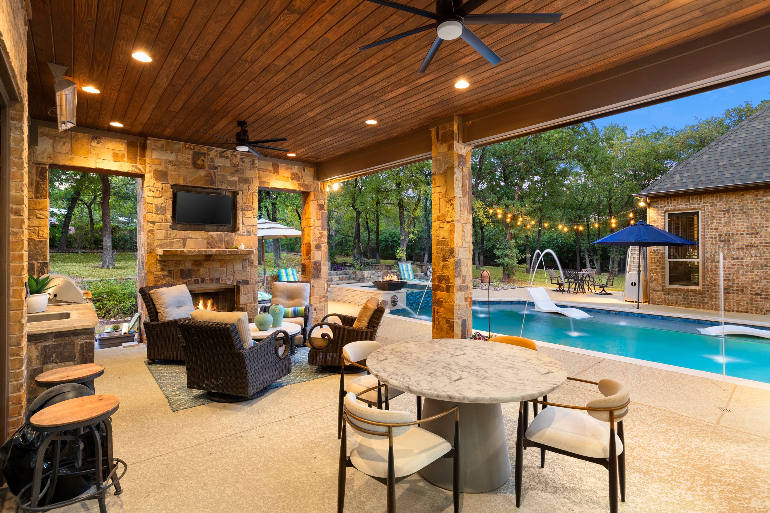  Private Luxury Estate in the prestigious Southern Hills enclave of Keller - 物件實景