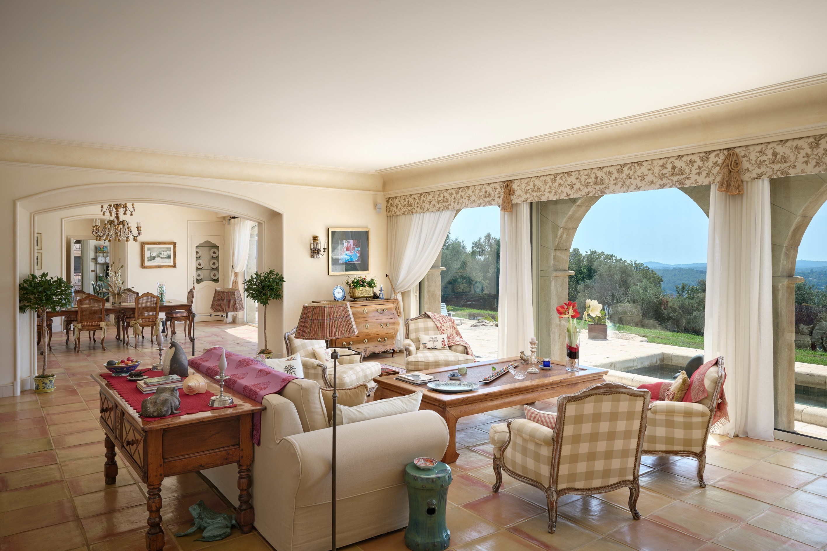  Luxury estate in Châteauneuf-Grasse with panoramic sea views, 625 sqm residence - 物件實景