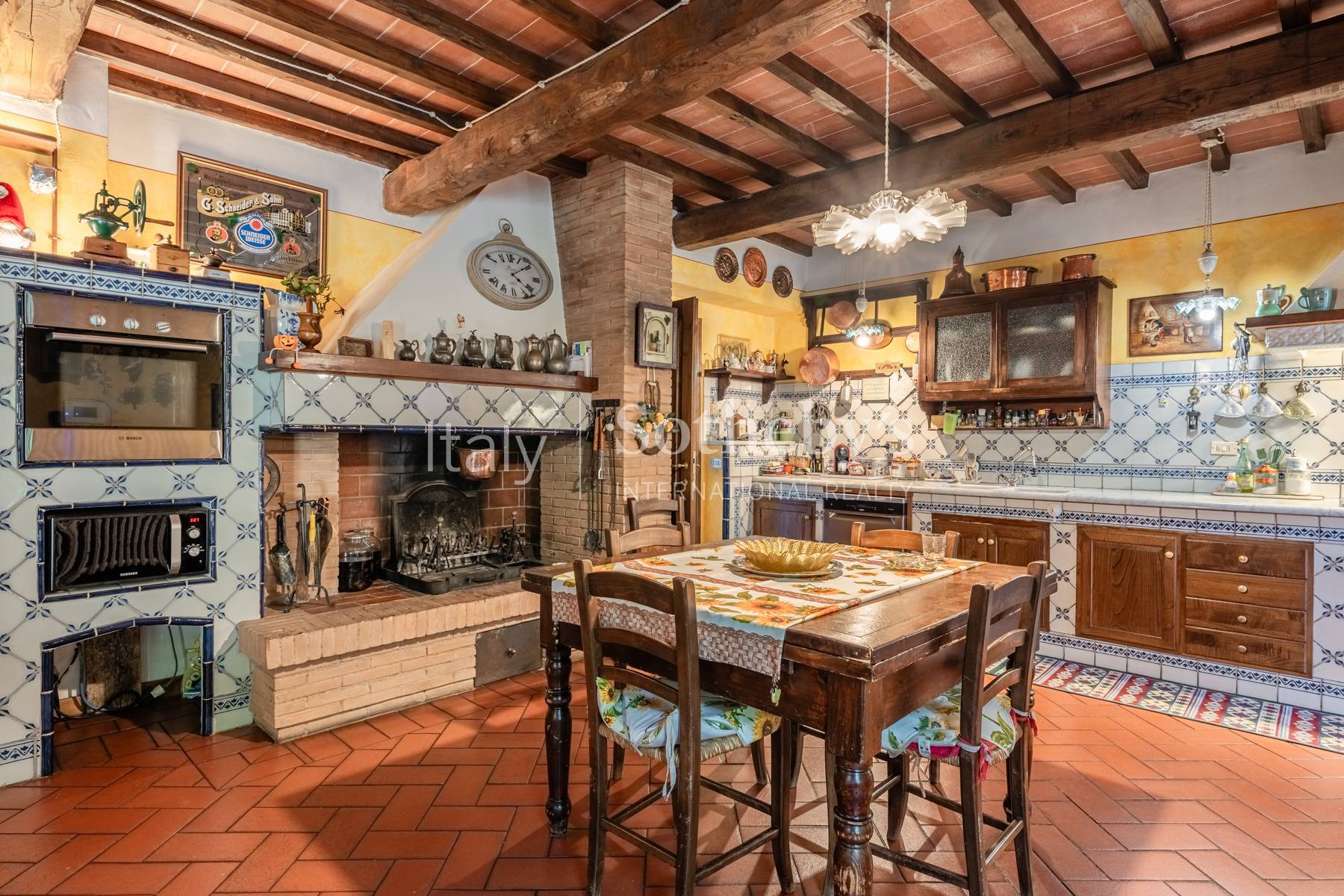  Elegant tuscan country home with panoramic hill views - 物件實景