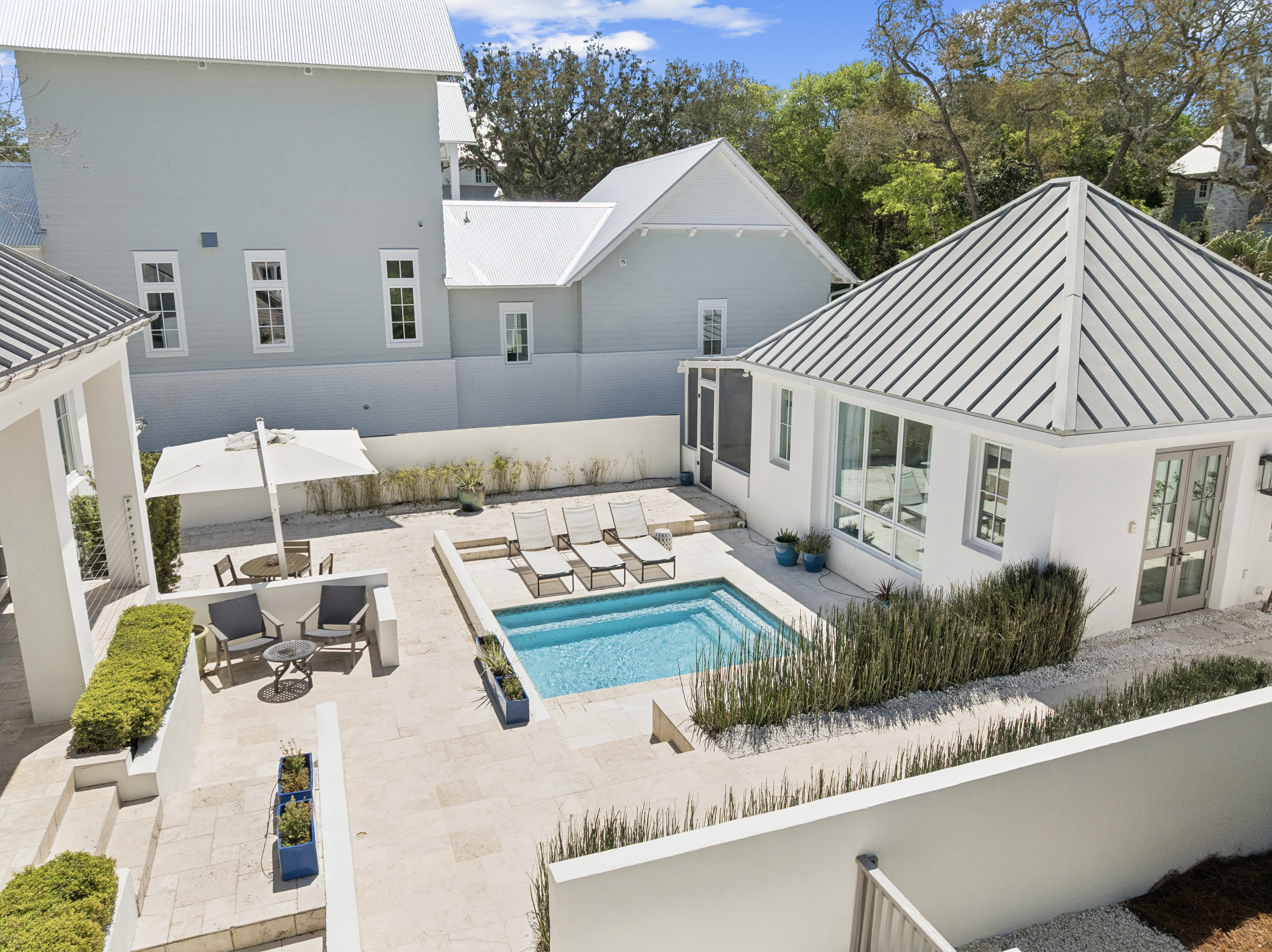  Private Beachside Compound Steps From Seaside, Florida - 物件實景