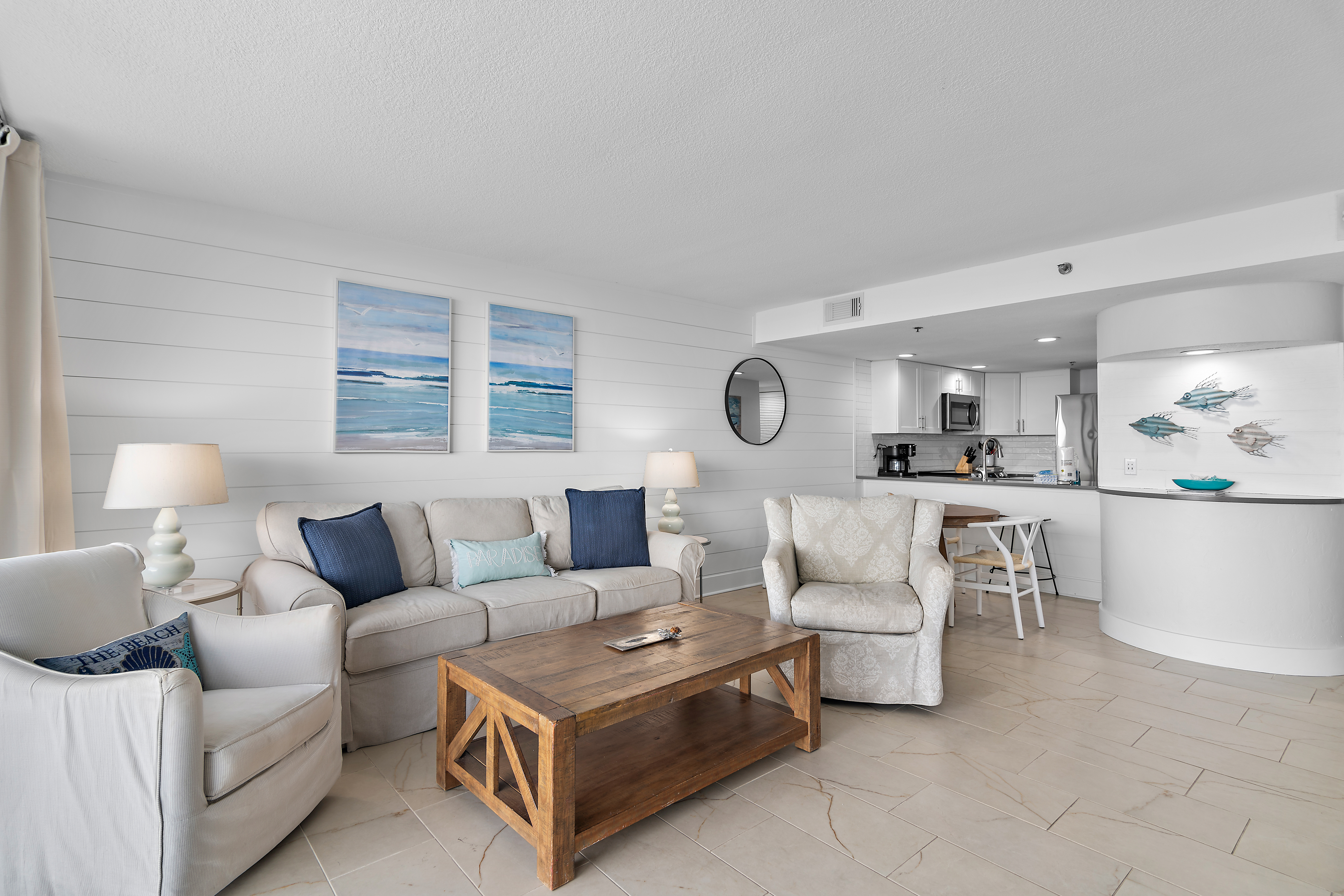  Rare Side-Porch Gulf-Front Condo In Seagrove Beach - 物件實景