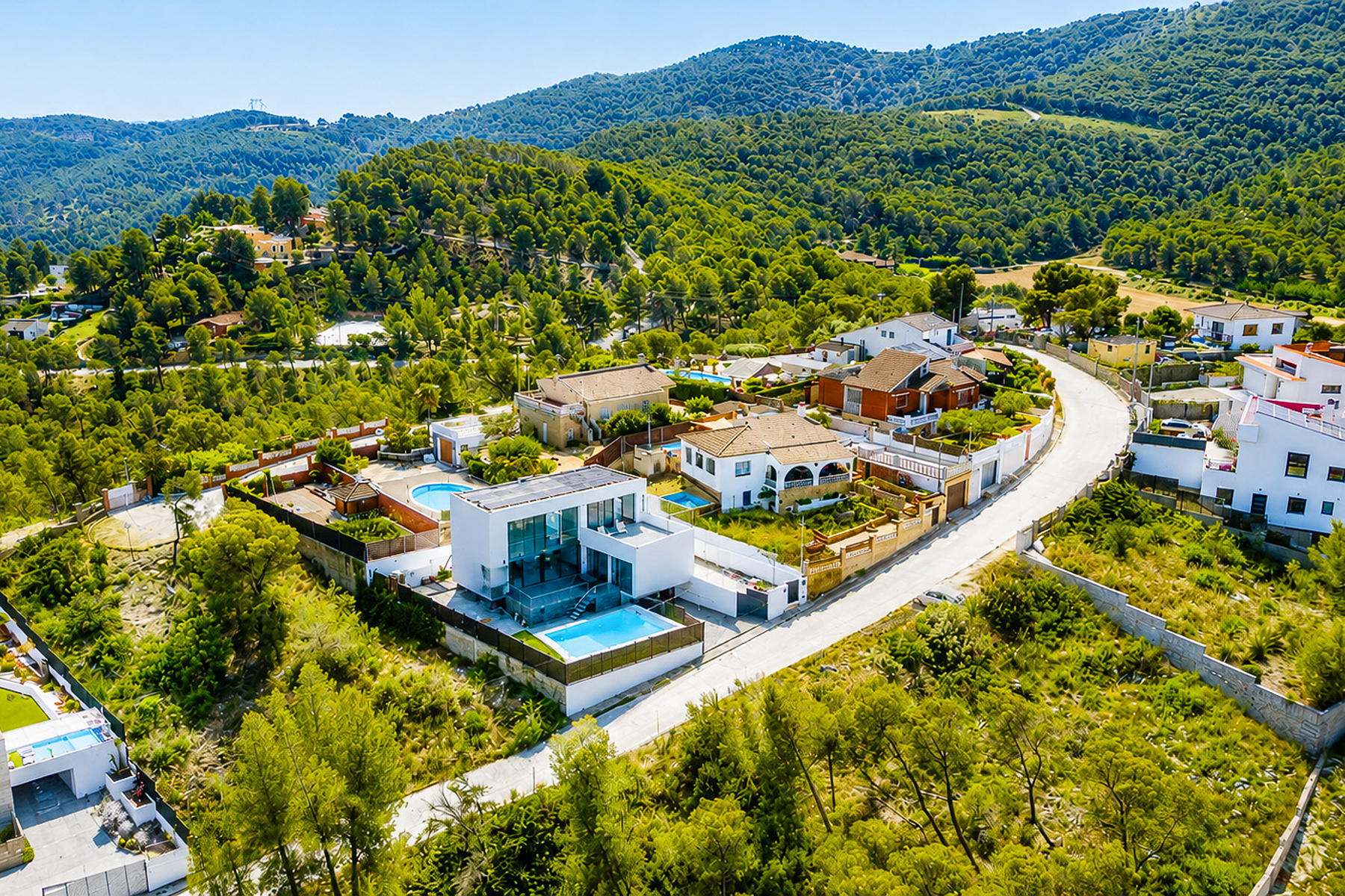 Designer house in the quiet Vora-Sitges urbanization, Canyelles. - 物件實景