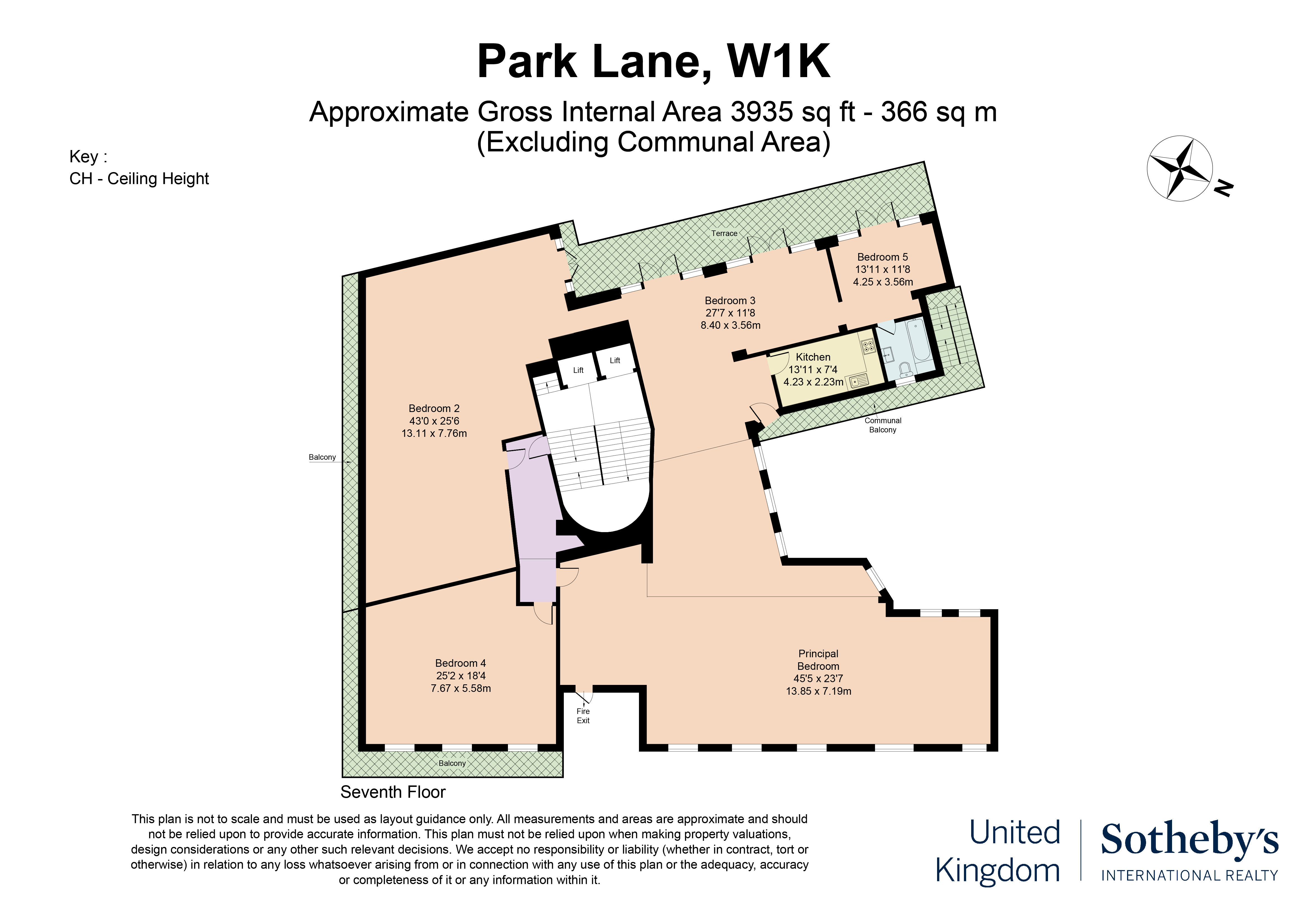  Four apartments across two floors of Aldford House, overlooking Hyde Park - 物件實景