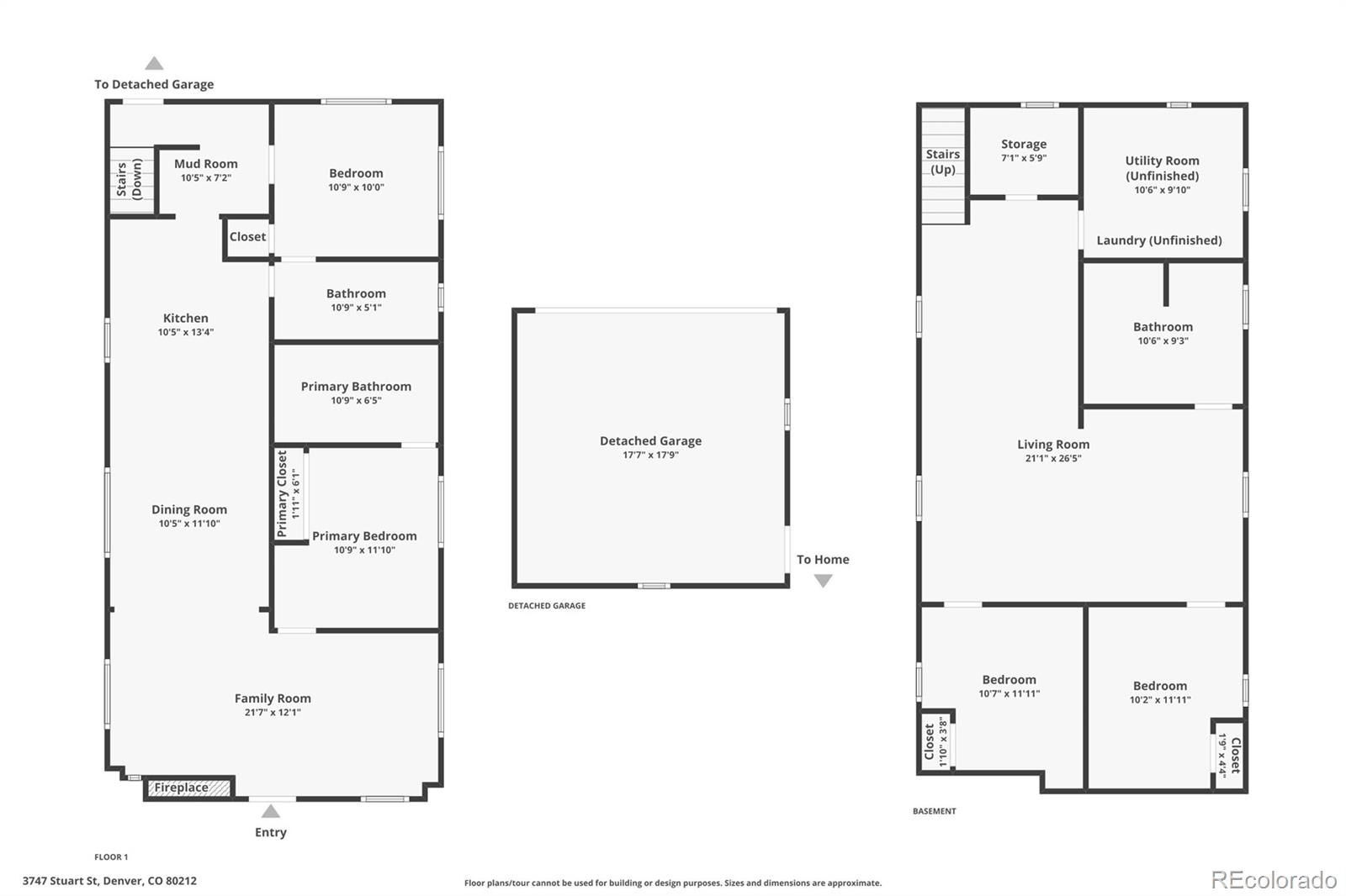 Denver, Colorado, 80212, United States, 4 Bedrooms Bedrooms, ,3 BathroomsBathrooms,Residential,For Sale,1941904