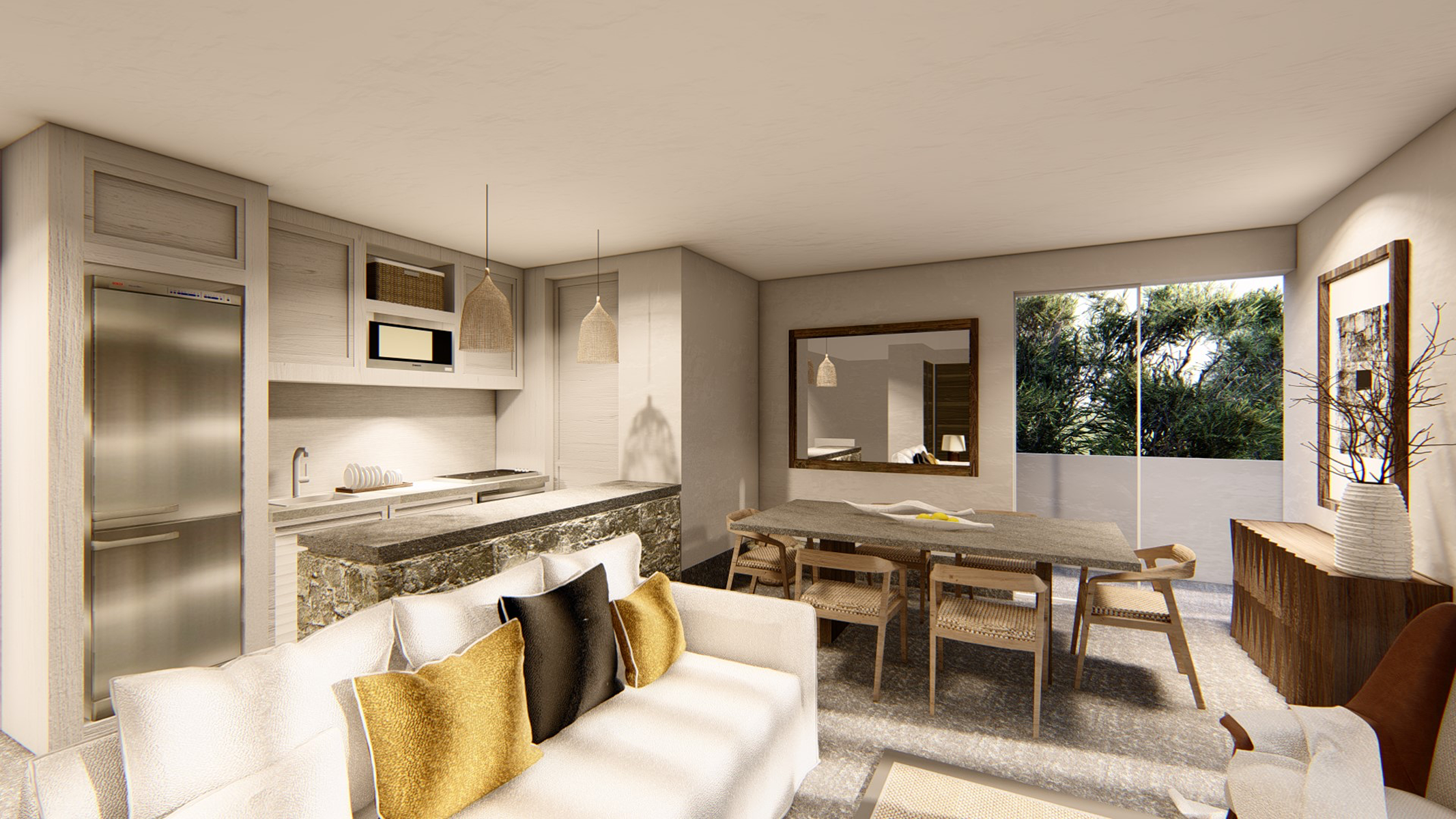  Penthouse with private solarium and views of the Strait Natural Park - 物件實景