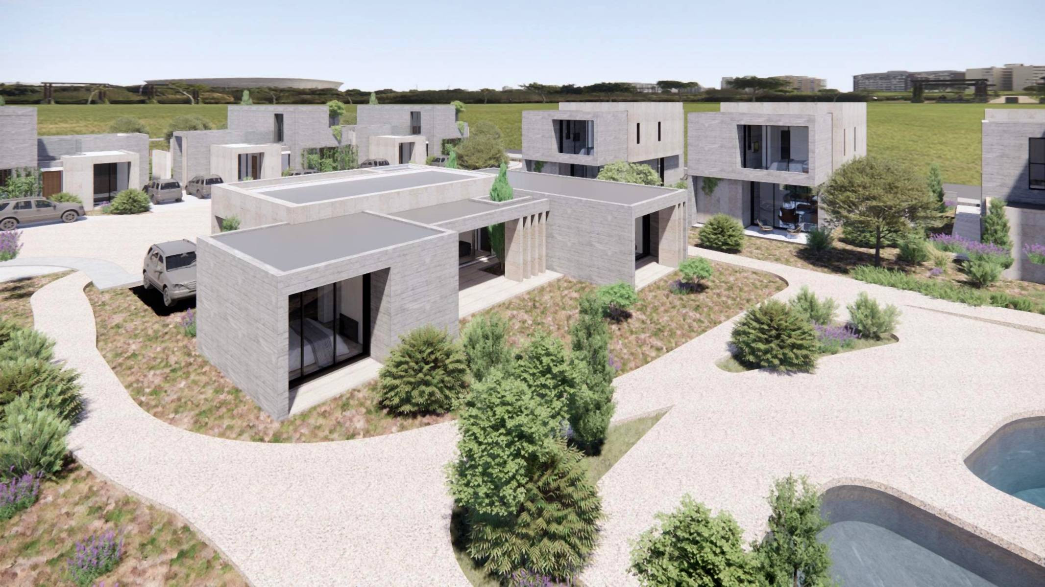  Three Bedroom Modern VIlla in Pafos - 物件實景