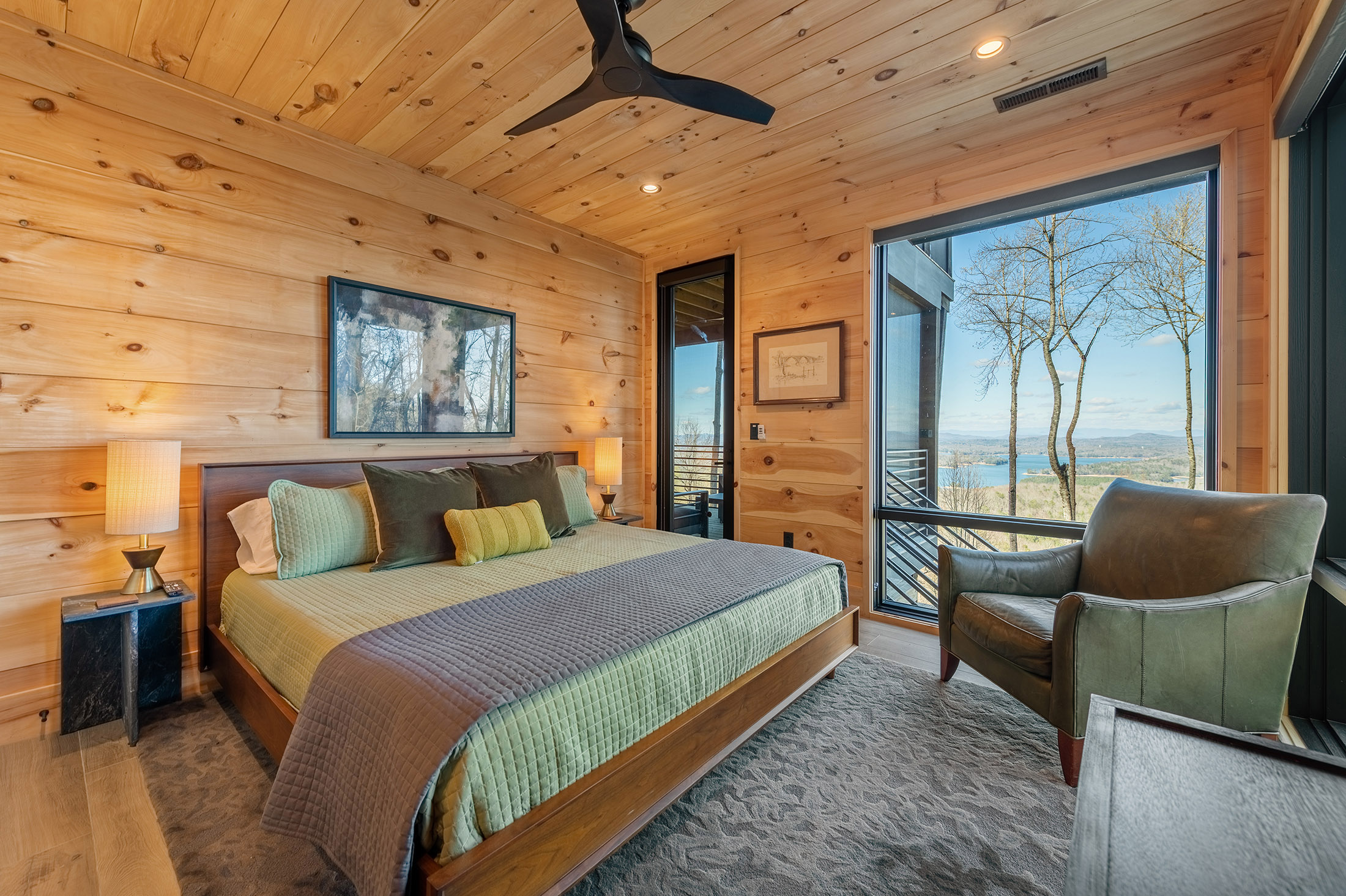  Contemporary Architectural Estate Overlooking Blue Ridge Lake - 物件實景