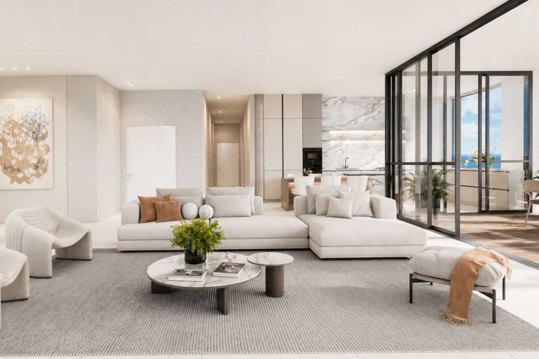  Mini Penthouse with Panoramic Sea Views in Tel Aviv’s New Coastal District - 物件實景