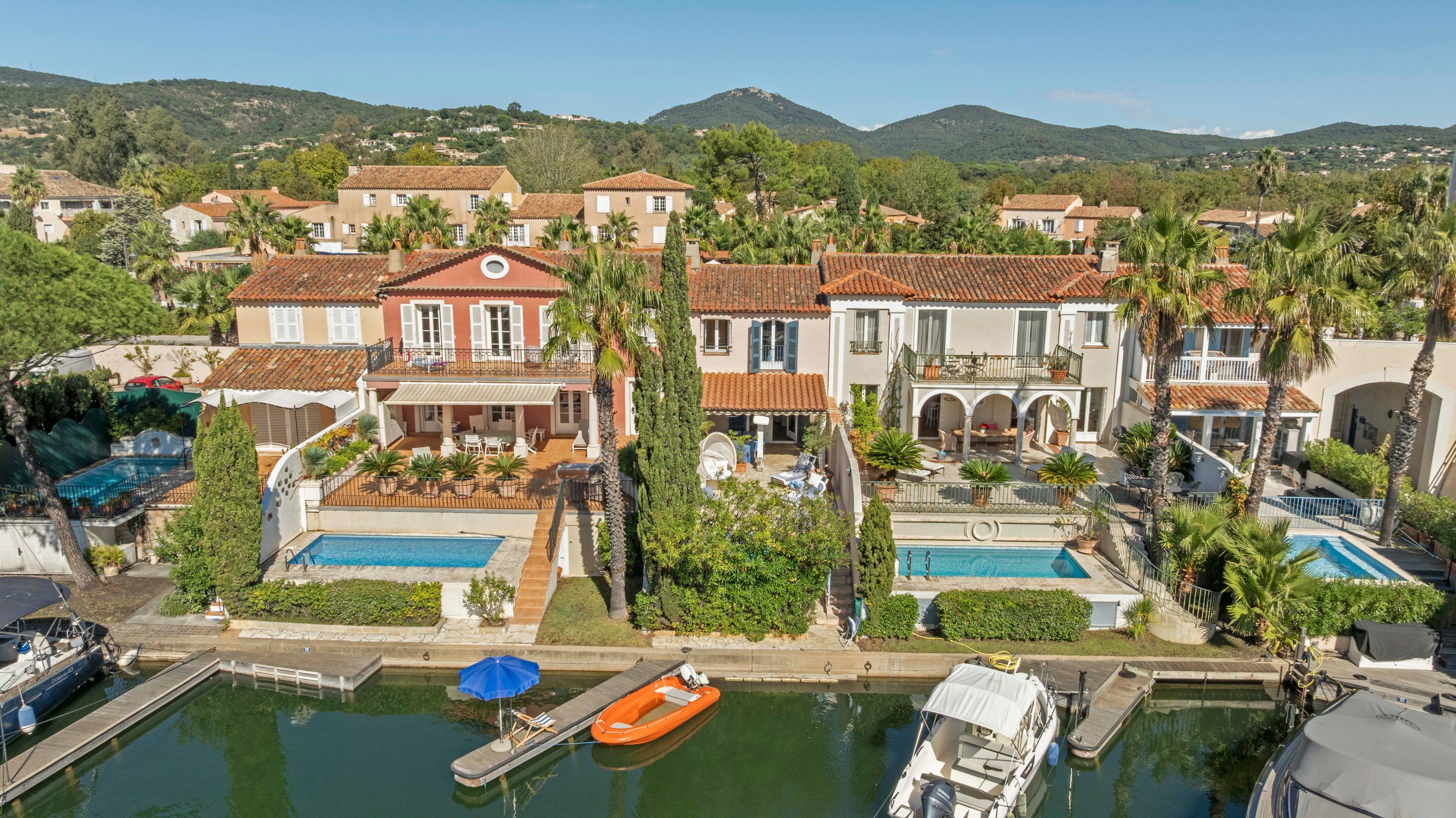  House with private mooring in Port Grimaud – 3 bedrooms, pool, Gulf of Saint-Tr… - 物件實景
