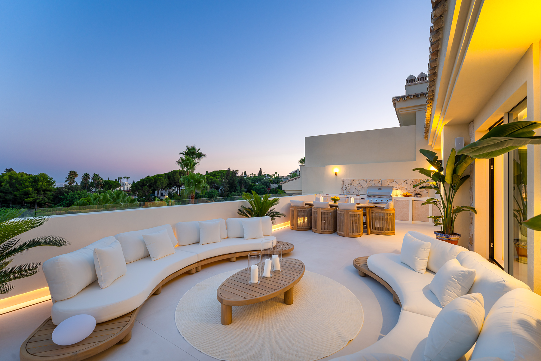 Penthouse with panoramic sea views and private heated pool in Sierra Blanca - 物件實景
