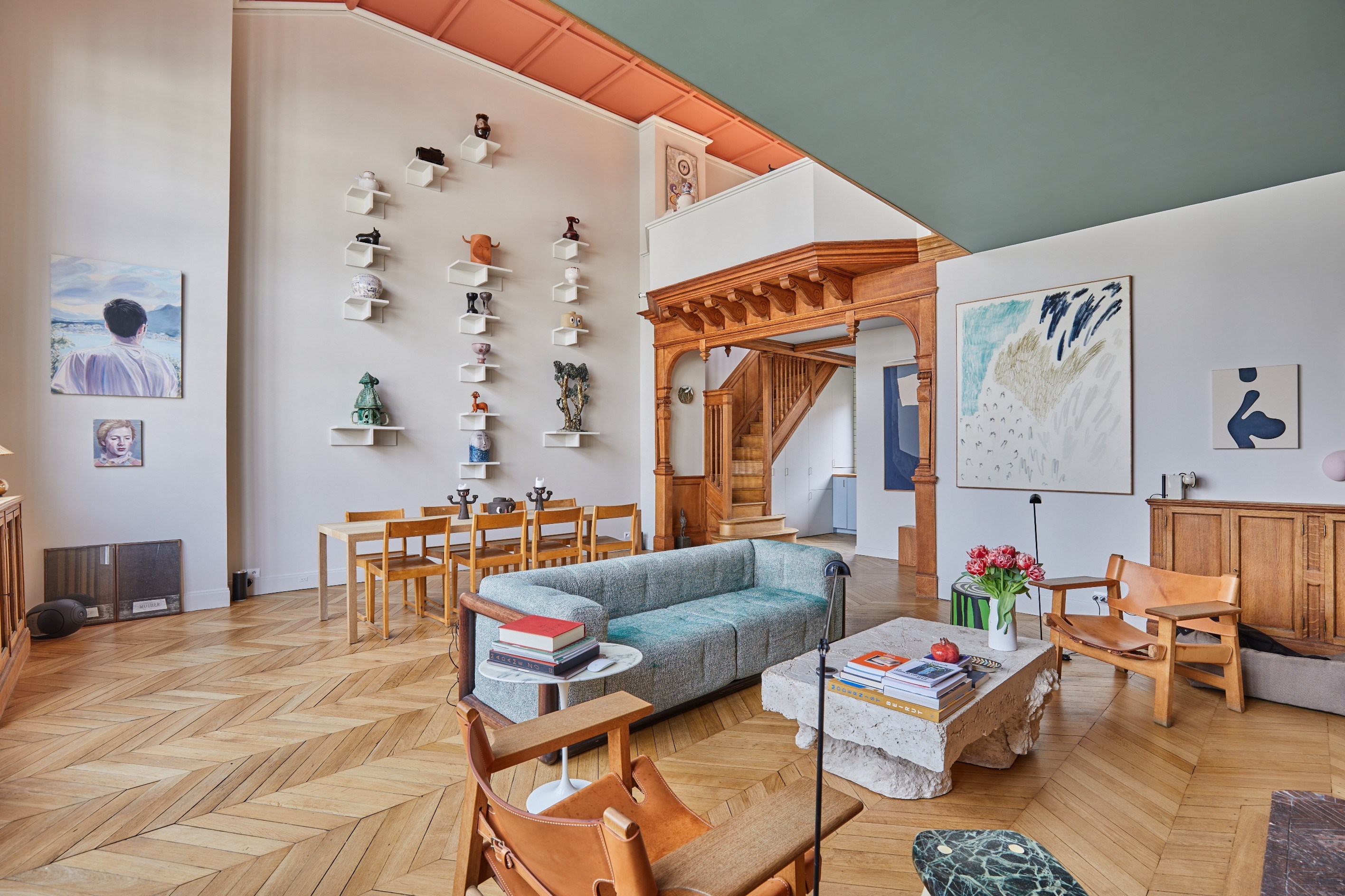  Paris XVII - Artist studio on the top floor with a large balcony just steps fro… - 物件實景